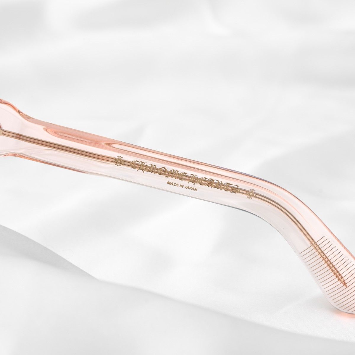 Chrome Hearts CHROME HEARTS ZELDA PINK CRYSTAL SUNGLASSES Size ONE SIZE - 4 Thumbnail