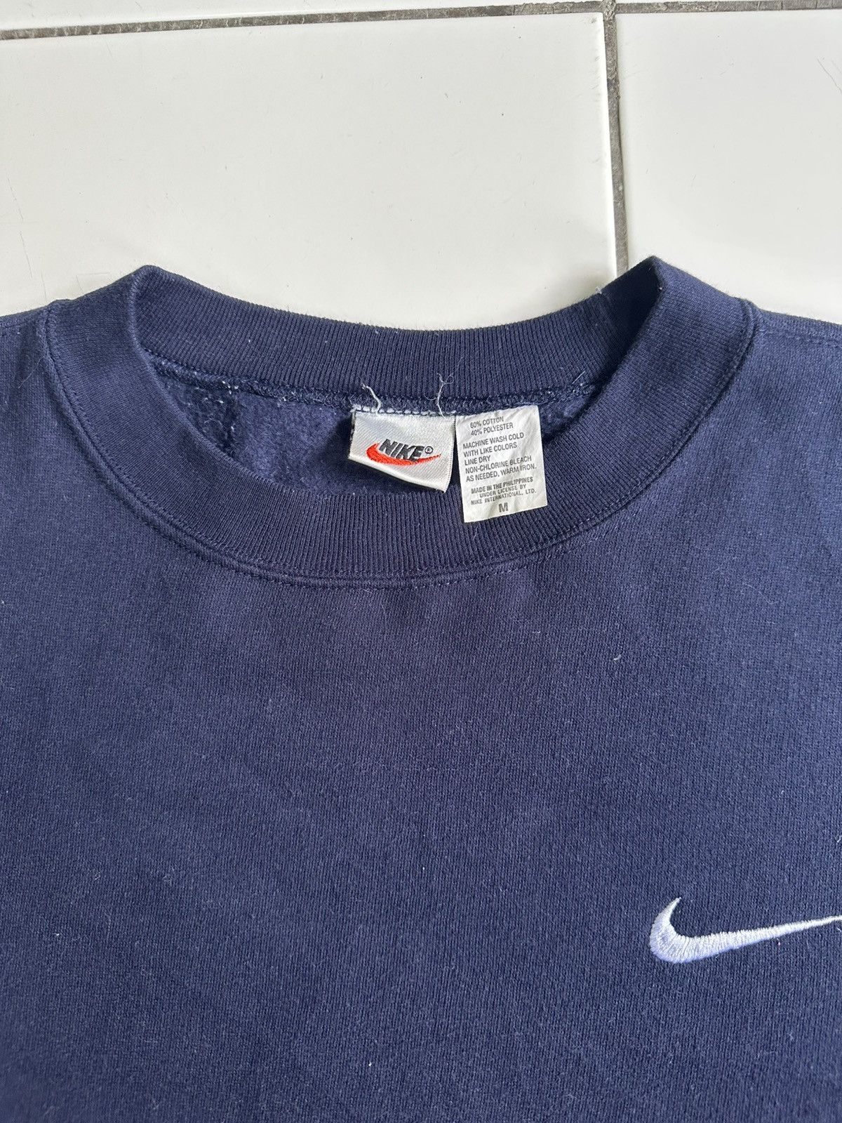 Nike Vintage Nike dark blue sweatshirt Size US M / EU 48-50 / 2 - 4 Thumbnail