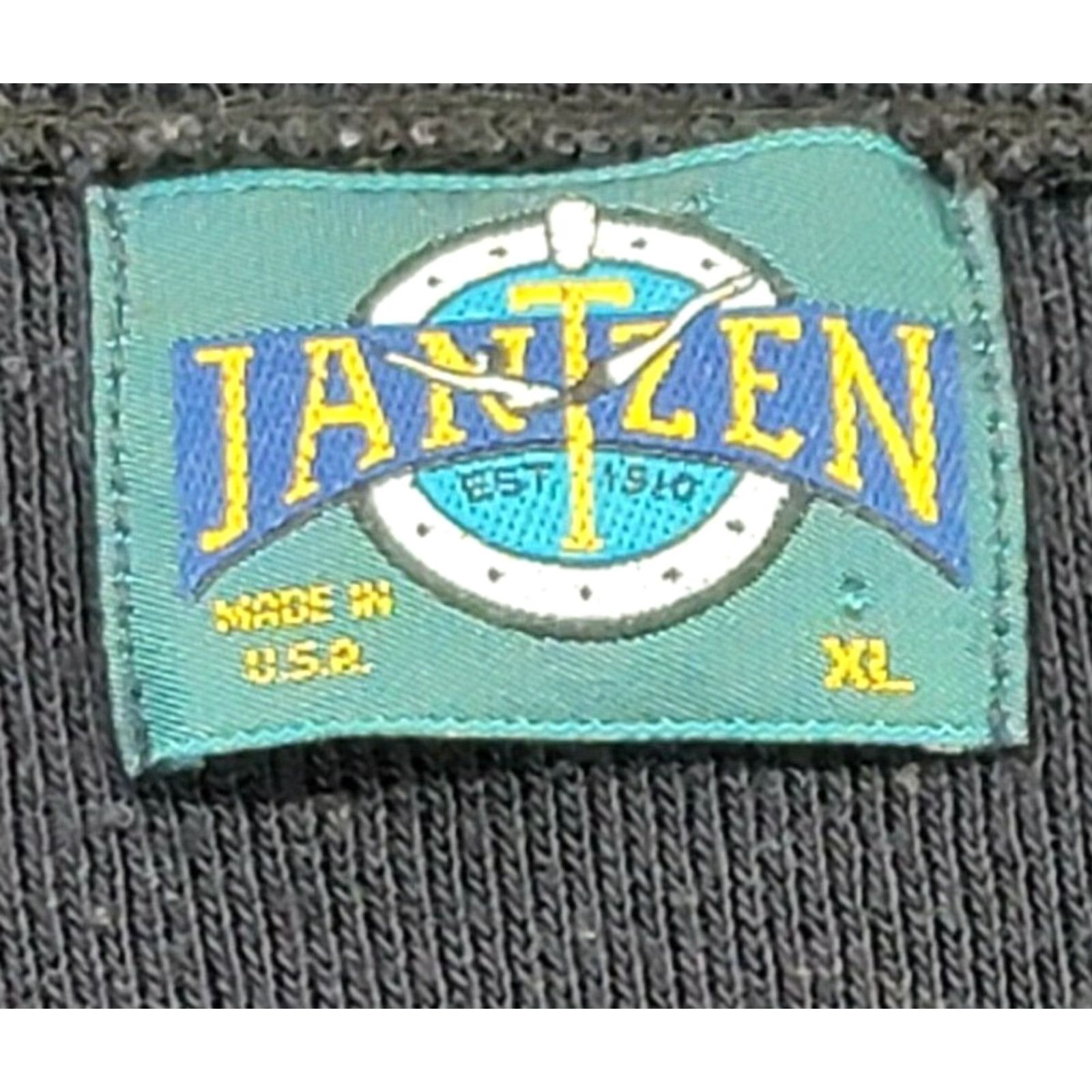 Jantzen VTG Jantzen Men’s Wool V-Neck Sweater XL Blue Grandpa Long Sleeve Pullover Knit USA 80s 90s Mens Wool V-Neck Sweater Printed? Size US XL / EU 56 / 4 - 4 Thumbnail