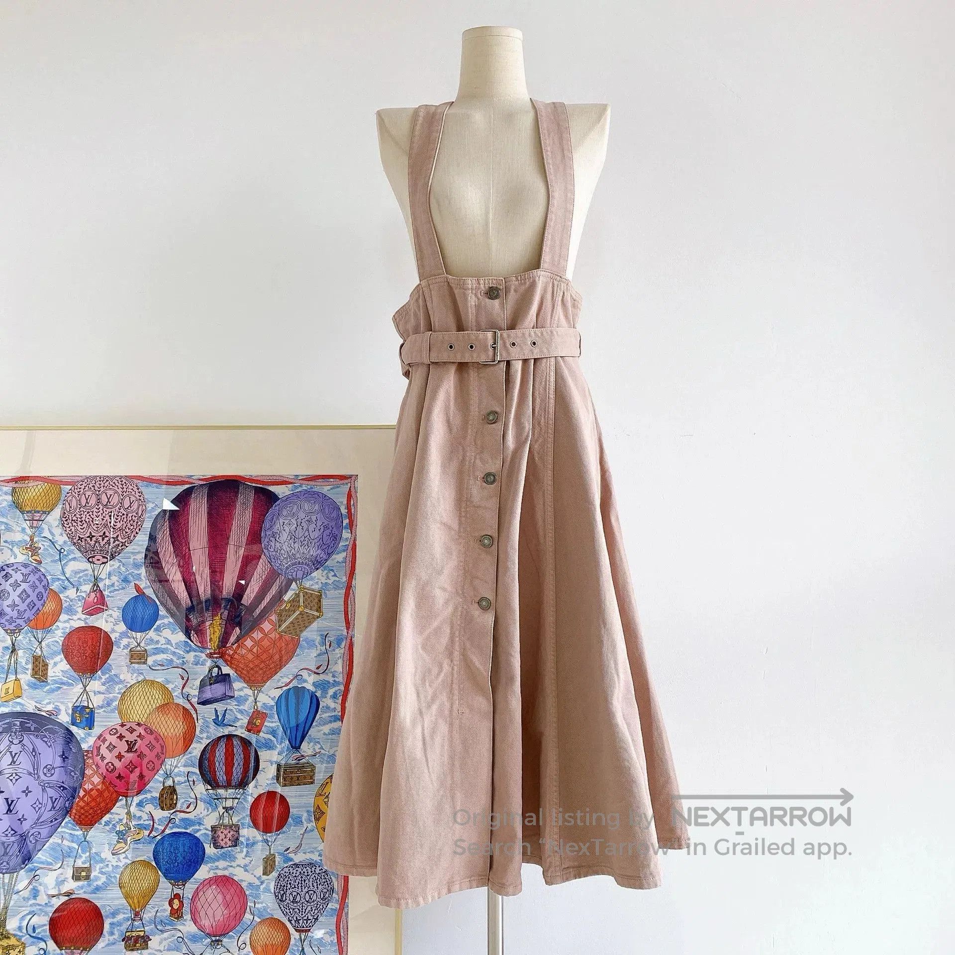 Dior Dior Women's Pink Denim Sundress. Size US M / EU 48-50 / 2 - 1 Thumbnail