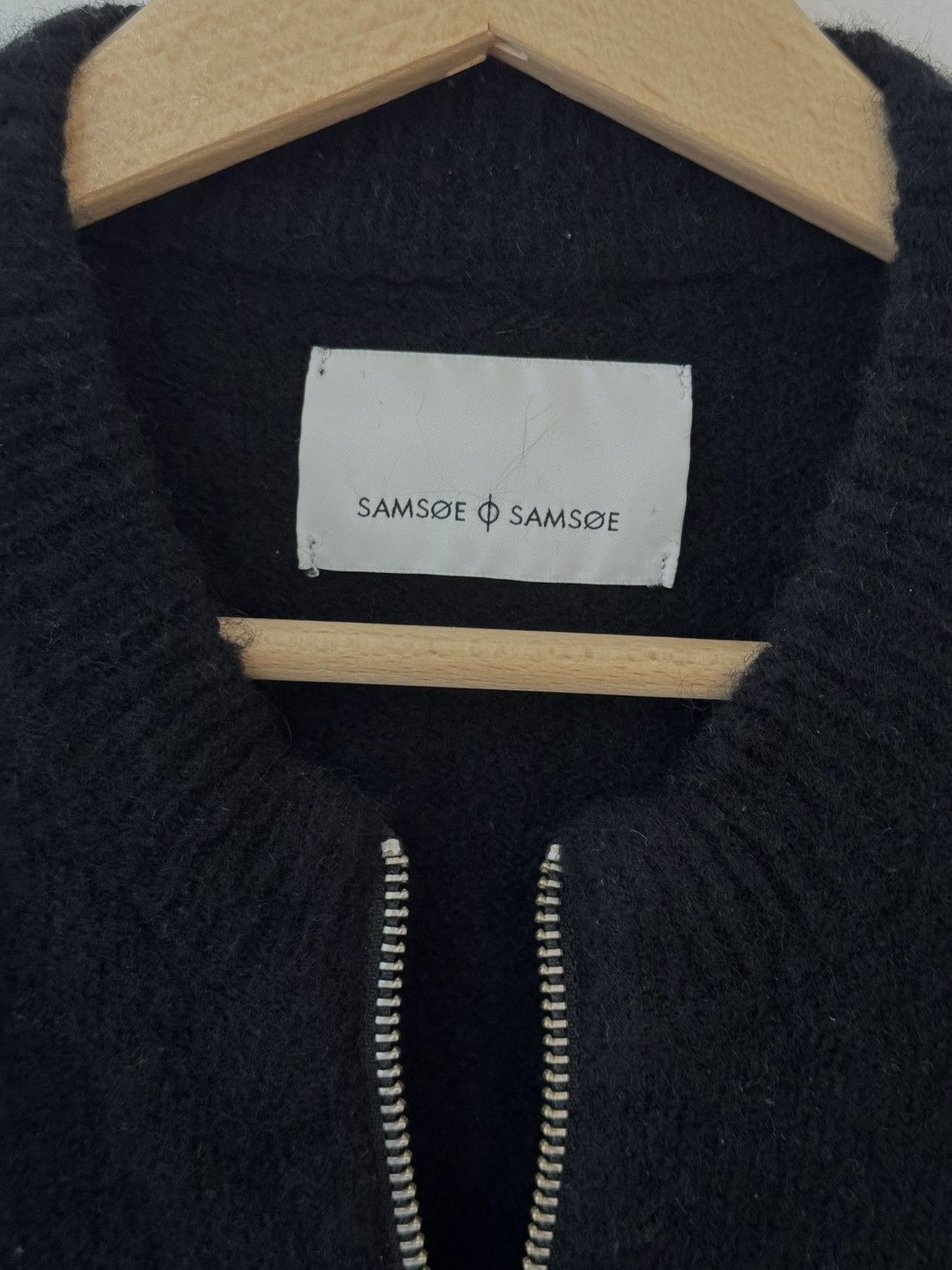 Samsoe Samsoe Samsøe Samsøe black zip sweater Size US M / EU 48-50 / 2 - 2 Thumbnail
