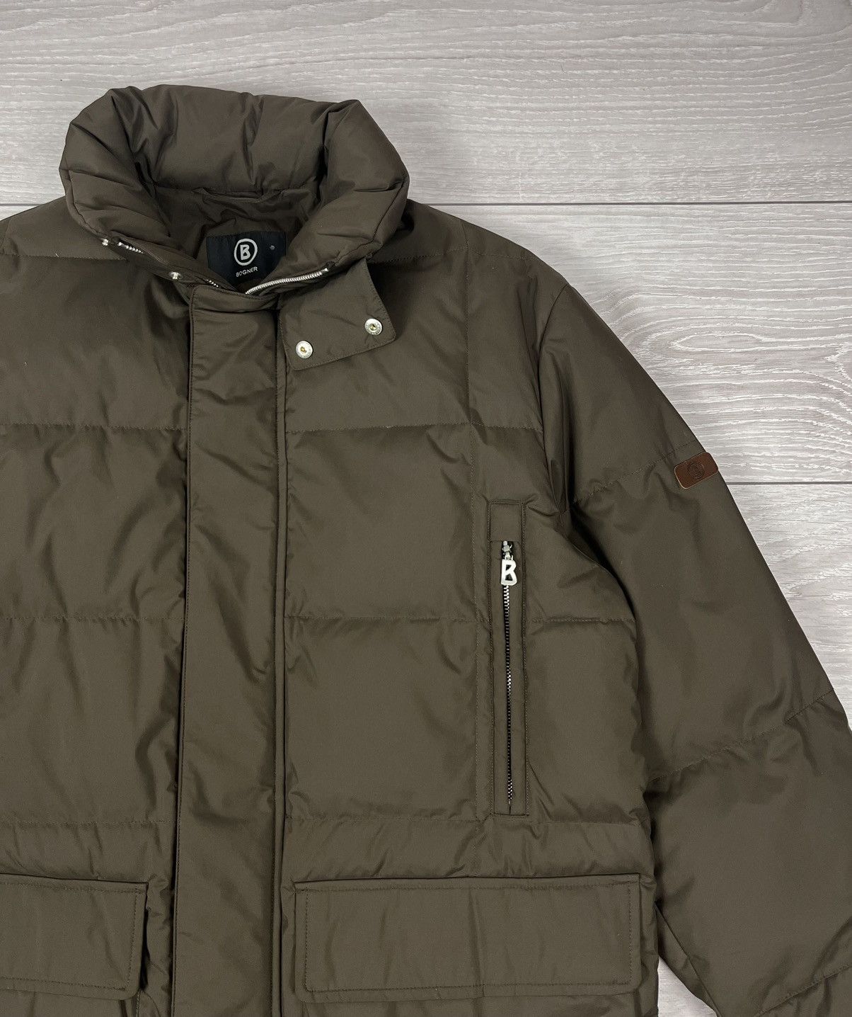 Bogner Bogner Ski Brown Down Puffer Parka Jacket Size US L / EU 52-54 / 3 - 4 Thumbnail