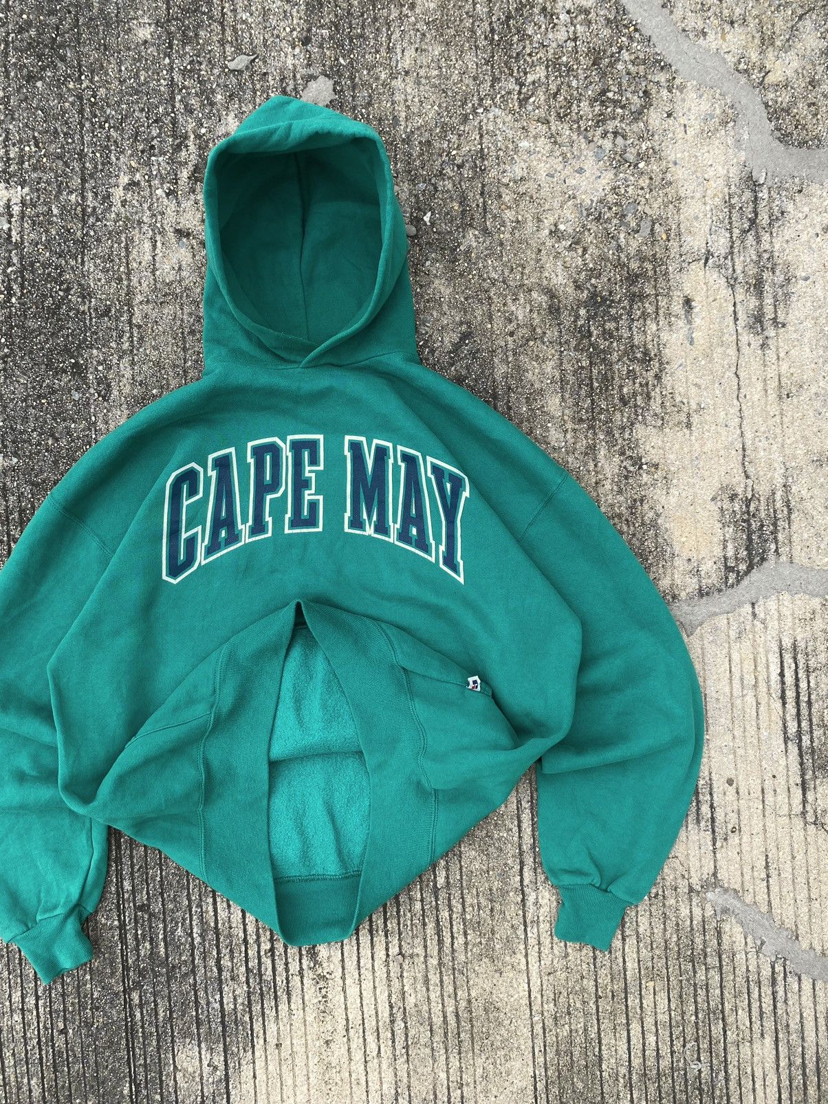Russell Athletic Vintage Russell Athletic Hoodie Mint Green Size US XL / EU 56 / 4 - 5 Thumbnail