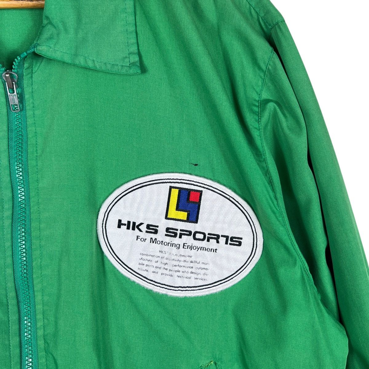 Sports Specialties Vintage HKS Racing Tuning Light Bomber Jacket Size US M / EU 48-50 / 2 - 7 Thumbnail