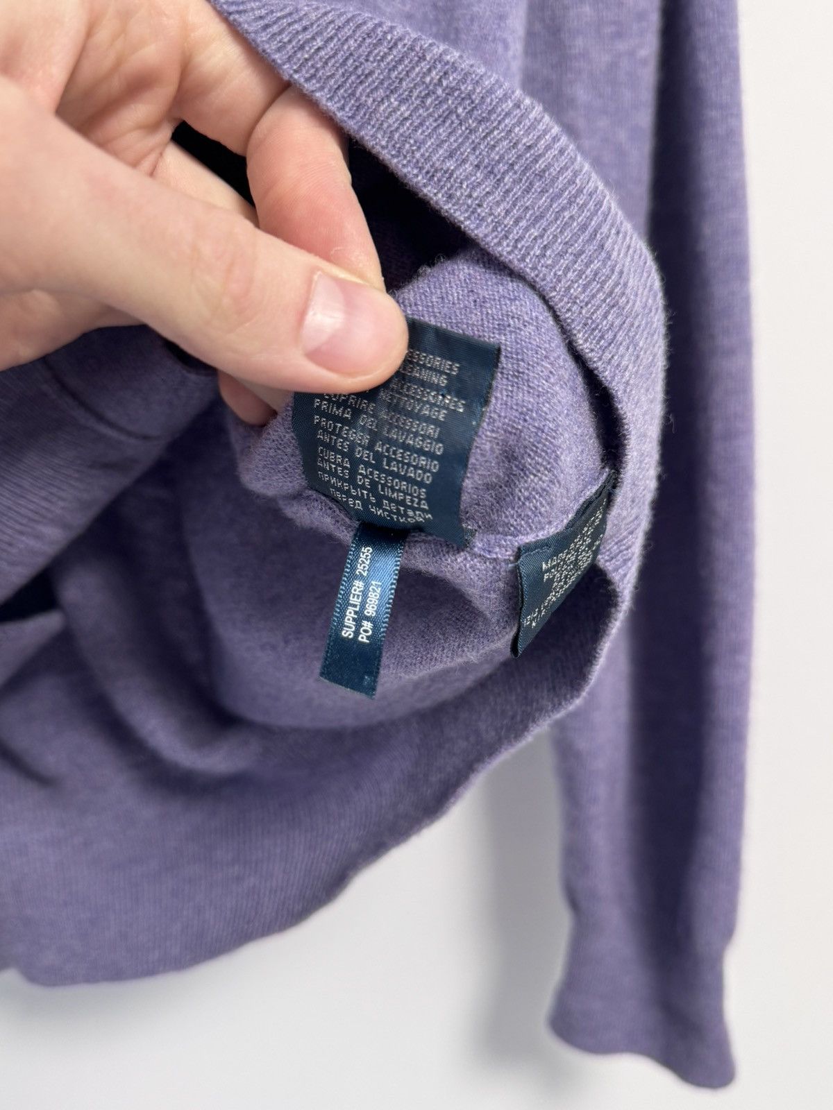Polo Ralph Lauren × Vintage Polo Ralph Lauren Mens Cardigan Sweater Y2K style Size US M / EU 48-50 / 2 - 9 Thumbnail
