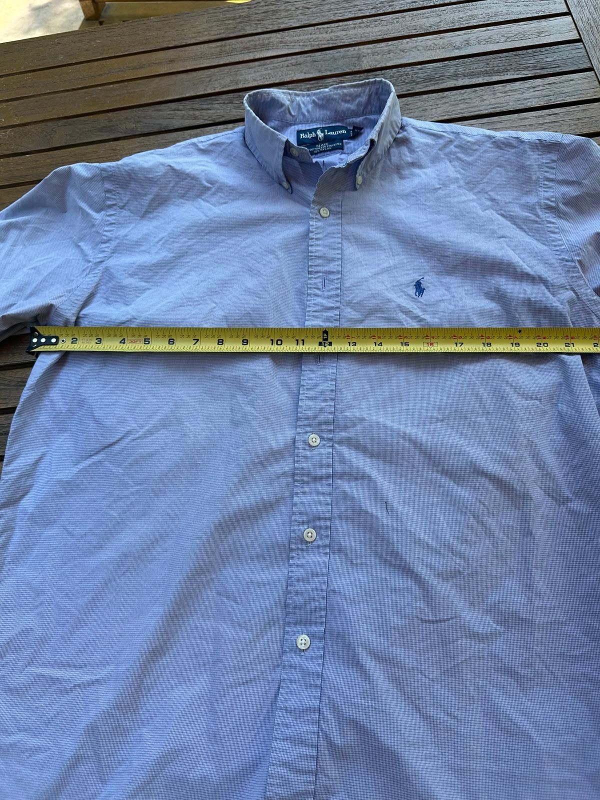 Polo Ralph Lauren Ralph Lauren Blake Men’s L Button-Down Shirt Micro Check Size US L / EU 52-54 / 3 - 4 Thumbnail