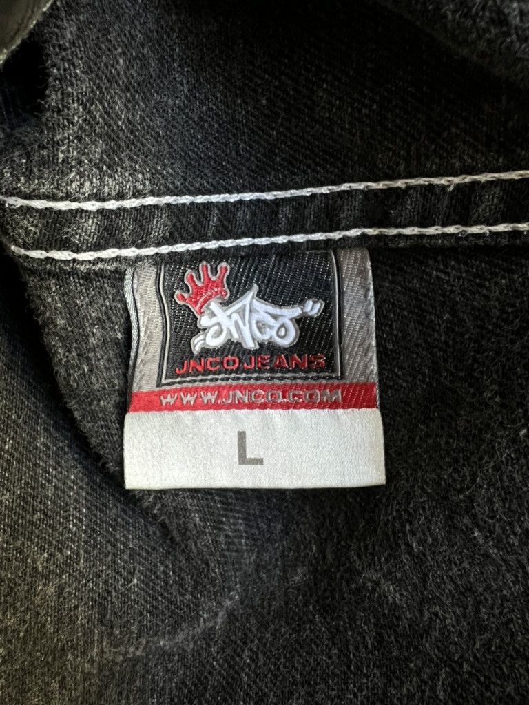 JNCO JNCO Embroidered Black Denim Jacket Size L Size US L / EU 52-54 / 3 - 2 Thumbnail