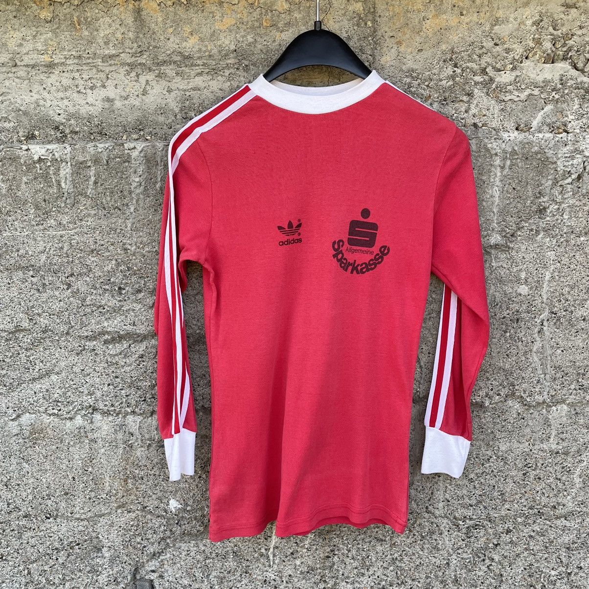 Adidas Vintage Long-sleeve T-shirts Adidas Sparkasse 80s Y2K USA 2 Size US XS / EU 42 / 0 - 1 Thumbnail