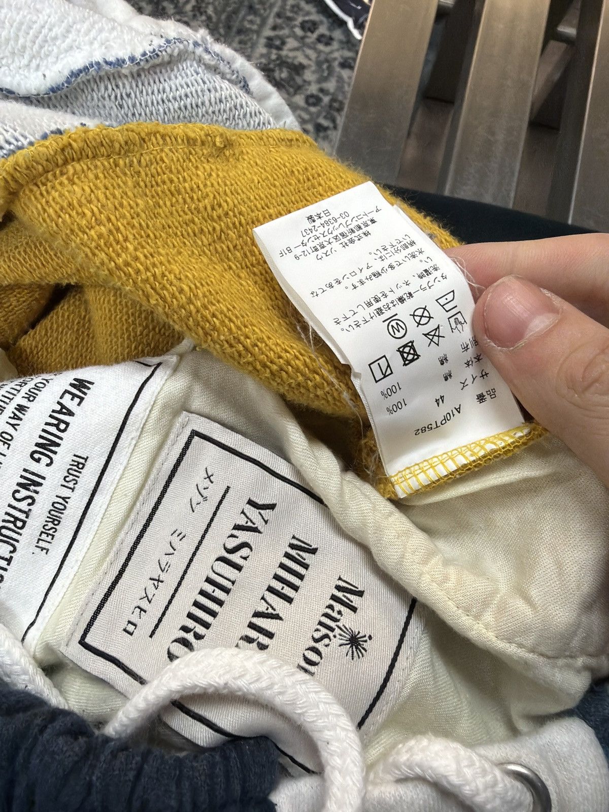 Maison MIHARA YASUHIRO Mmy Maison mihara Yasuhiro multi color pants Size US 32 / EU 48 - 6 Thumbnail