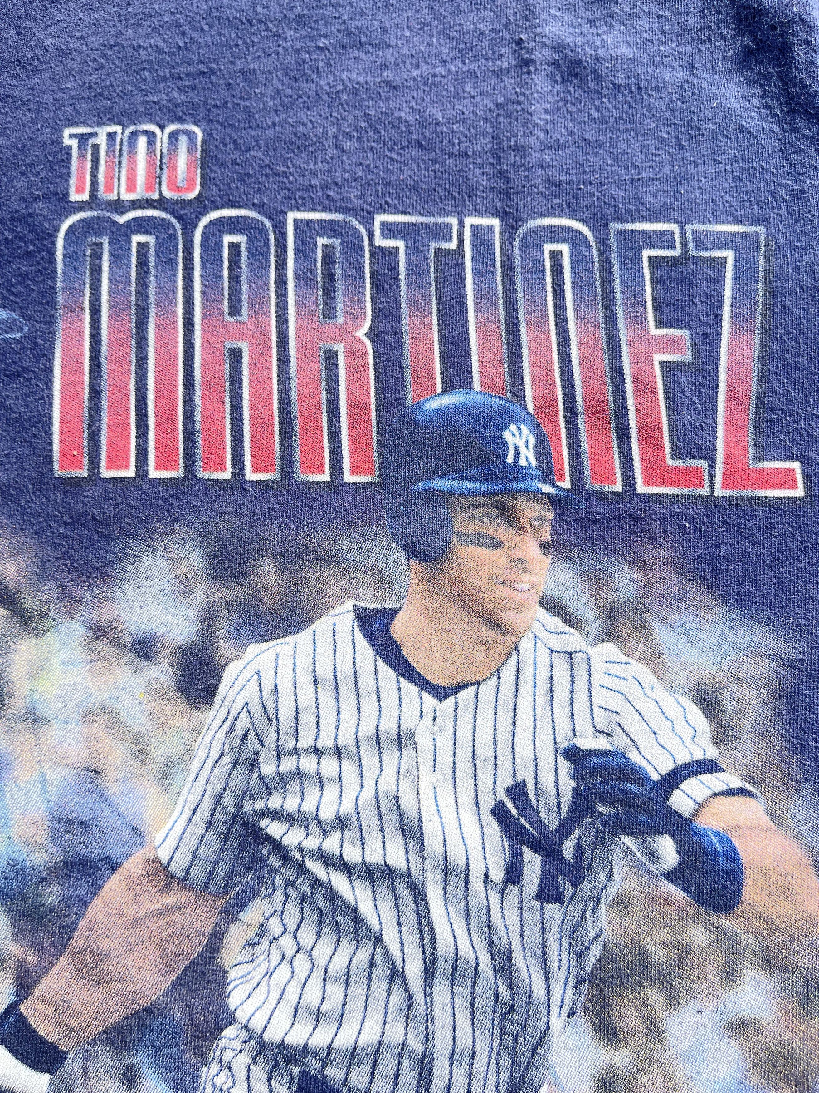 New York Yankees × Pro Player × Vintage 1997 NEW YORK YANKEES TINO MARTINEZ PRO PLAYER T-SHIRT Size US M / EU 48-50 / 2 - 4 Thumbnail