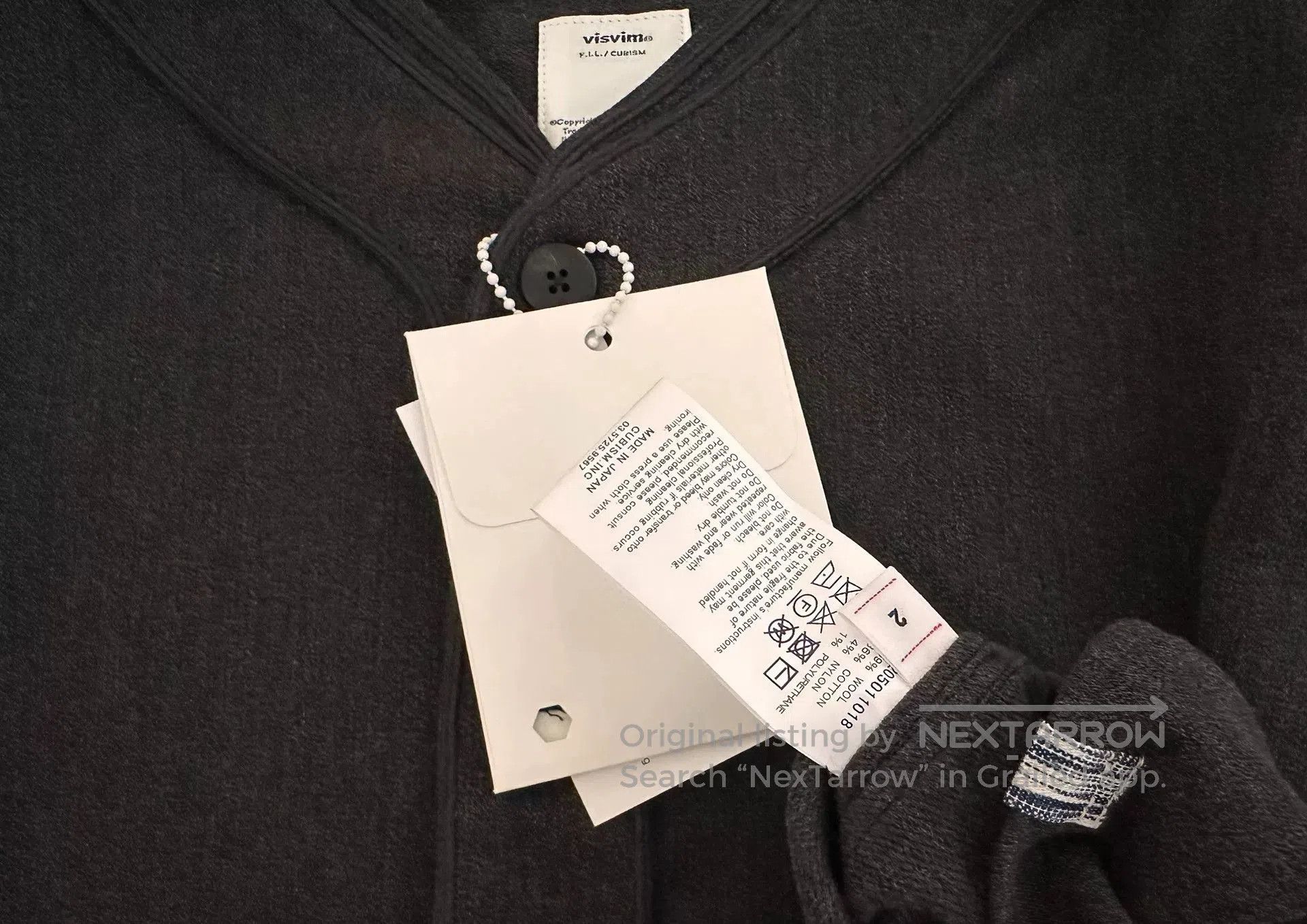 Visvim visvim dugout long sleeve shirt in black. Size US M / EU 48-50 / 2 - 4 Thumbnail