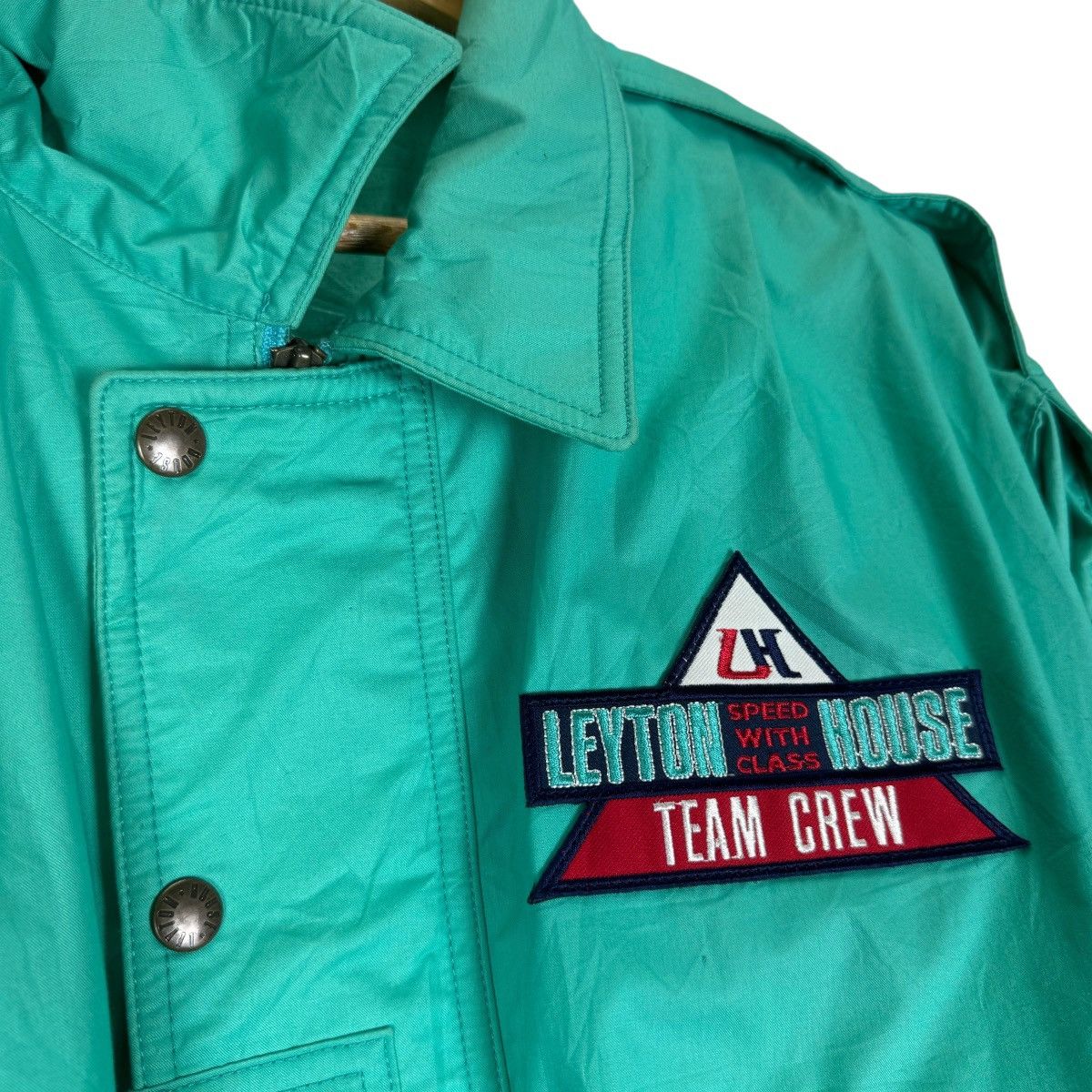 Other 🌟90s LEYTON HOUSE BOMBER LIGHT ZIPPER JACKET Size US L / EU 52-54 / 3 - 5 Thumbnail