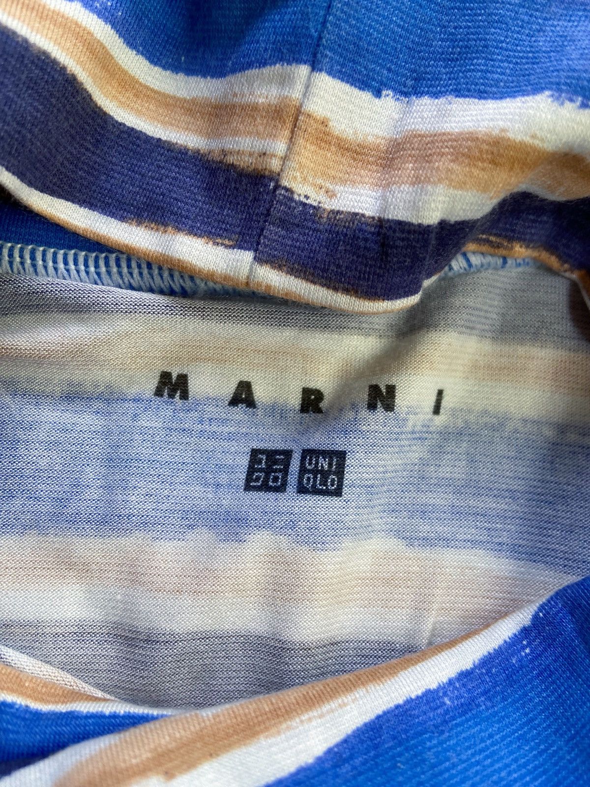 Marni × Uniqlo MARNI x UNIQLO STRIPED TURTLE NECK LONG SLEEVE Size US S / EU 44-46 / 1 - 8 Thumbnail
