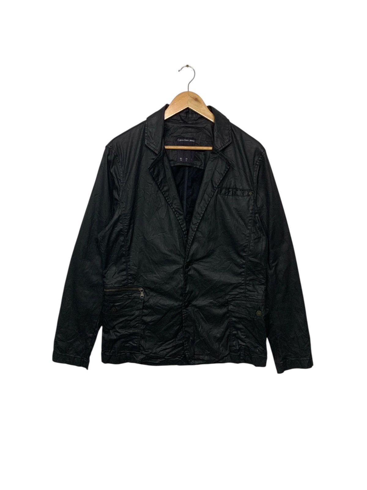 Calvin Klein Rare Calvin Klein Jeans Button Ups Jacket Size US L / EU 52-54 / 3 - 1 Thumbnail