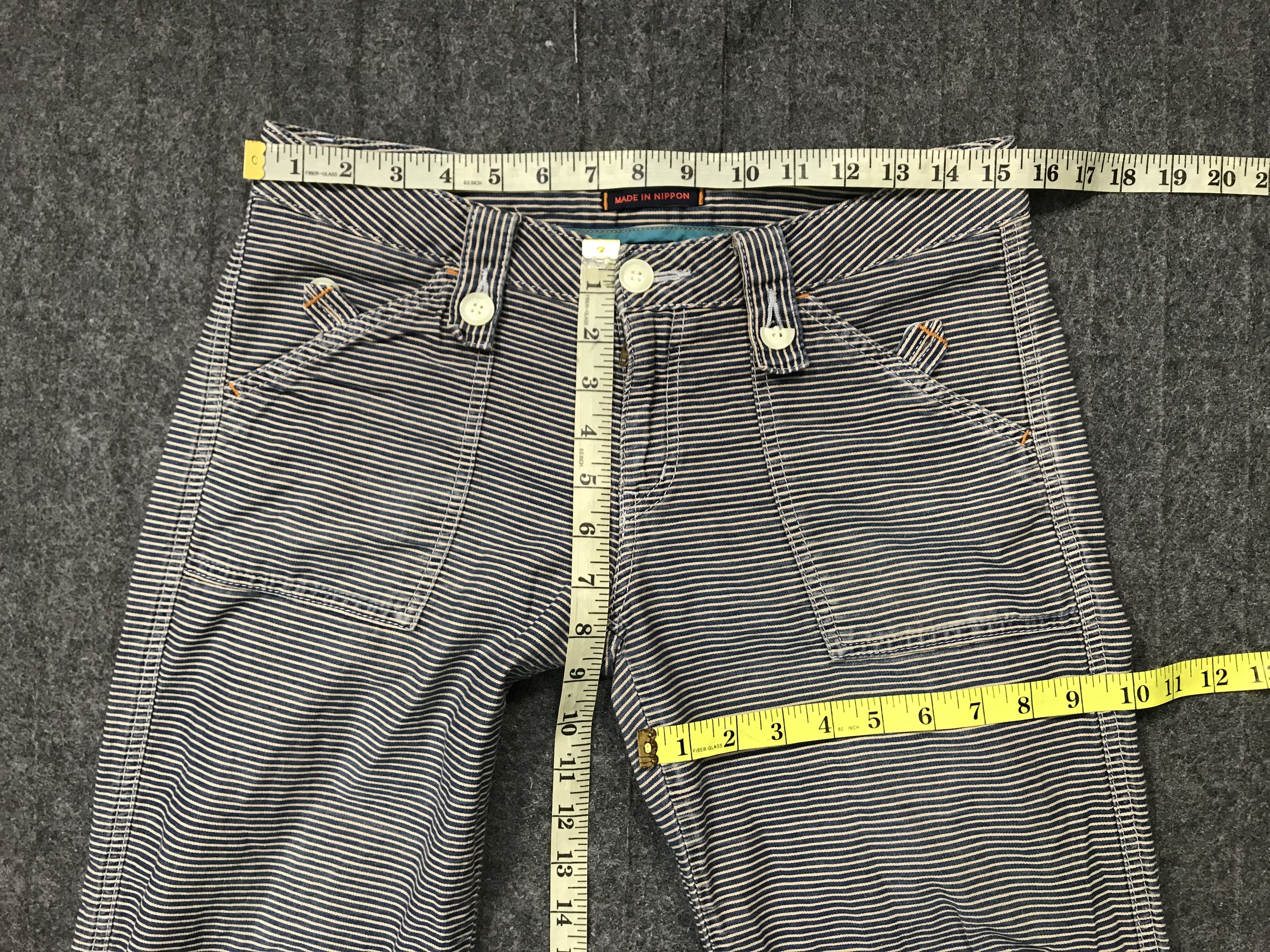 Japanese Brand Et Boite Hickory Soft Denim Jeans Pant Flap Pocket Size US 30 / EU 46 - 9 Thumbnail