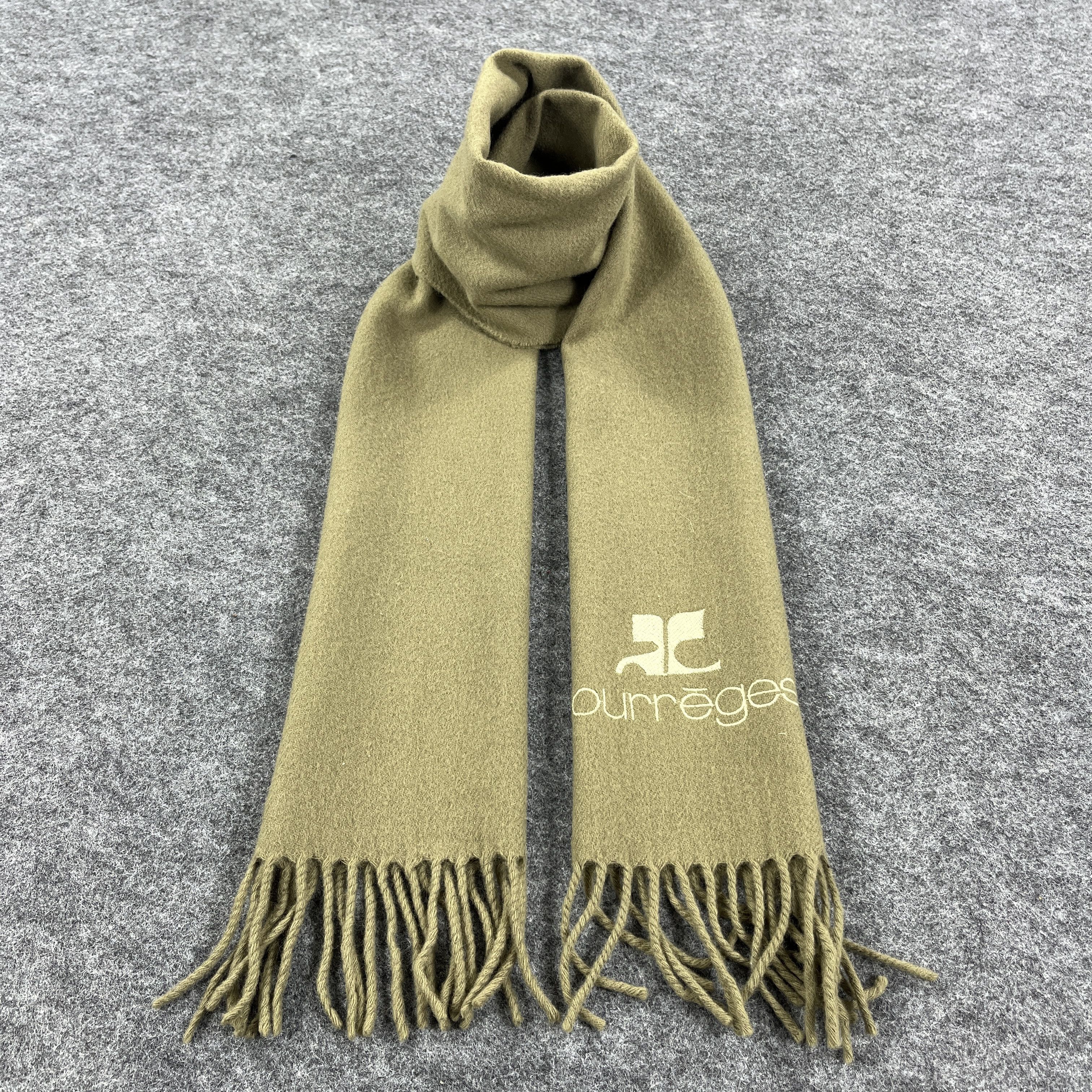 Courreges × Vintage Courreges Scarf / Muffler / Neckwear T1023 Size ONE SIZE - 1 Thumbnail