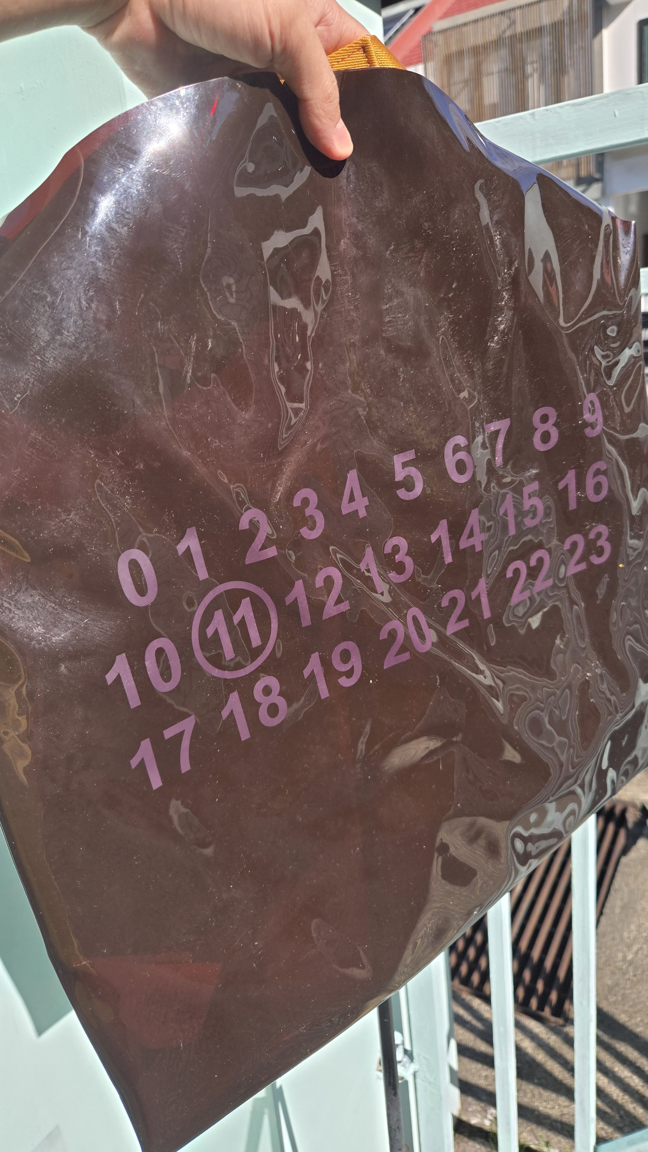 Maison Margiela Transparent Shopper Tote Bag Size ONE SIZE - 1 Thumbnail