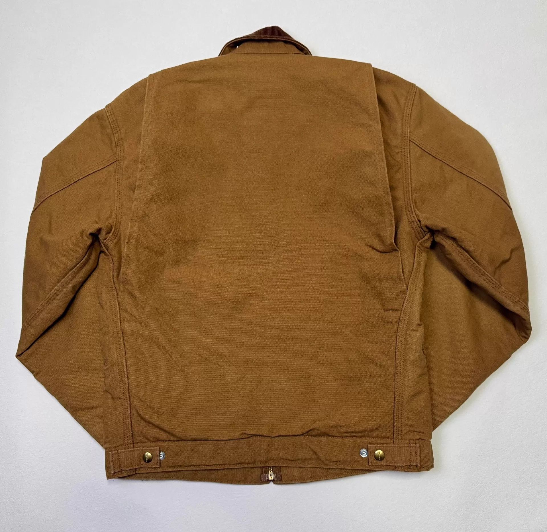 Carhartt Vintage Carhartt J001 Detroit Jacket Brown S Size US S / EU 44-46 / 1 - 5 Thumbnail