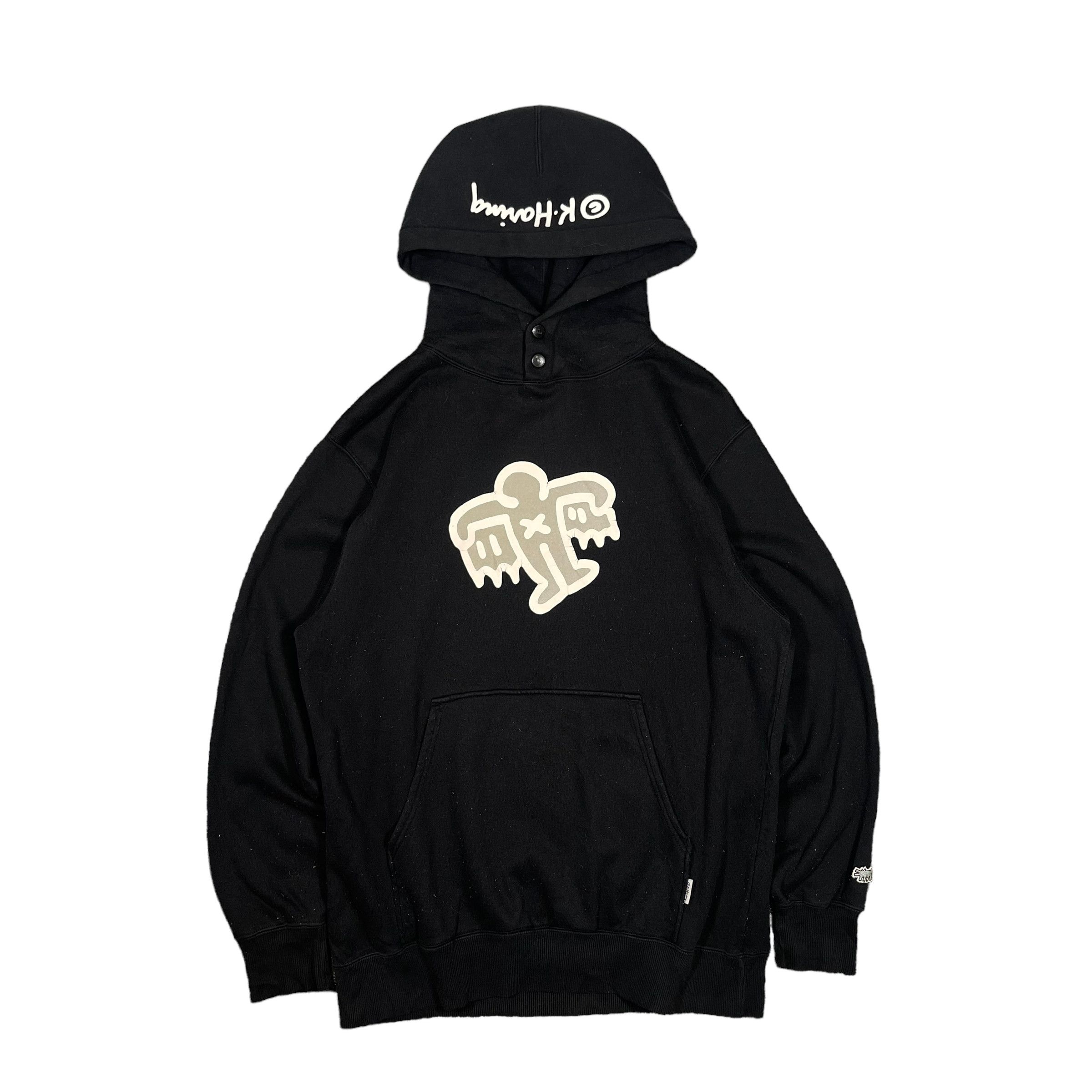 Art Comes First × Keith Haring Keith Haring Flying Devil Statue Pullover Hoodie Size US M / EU 48-50 / 2 - 1 Thumbnail