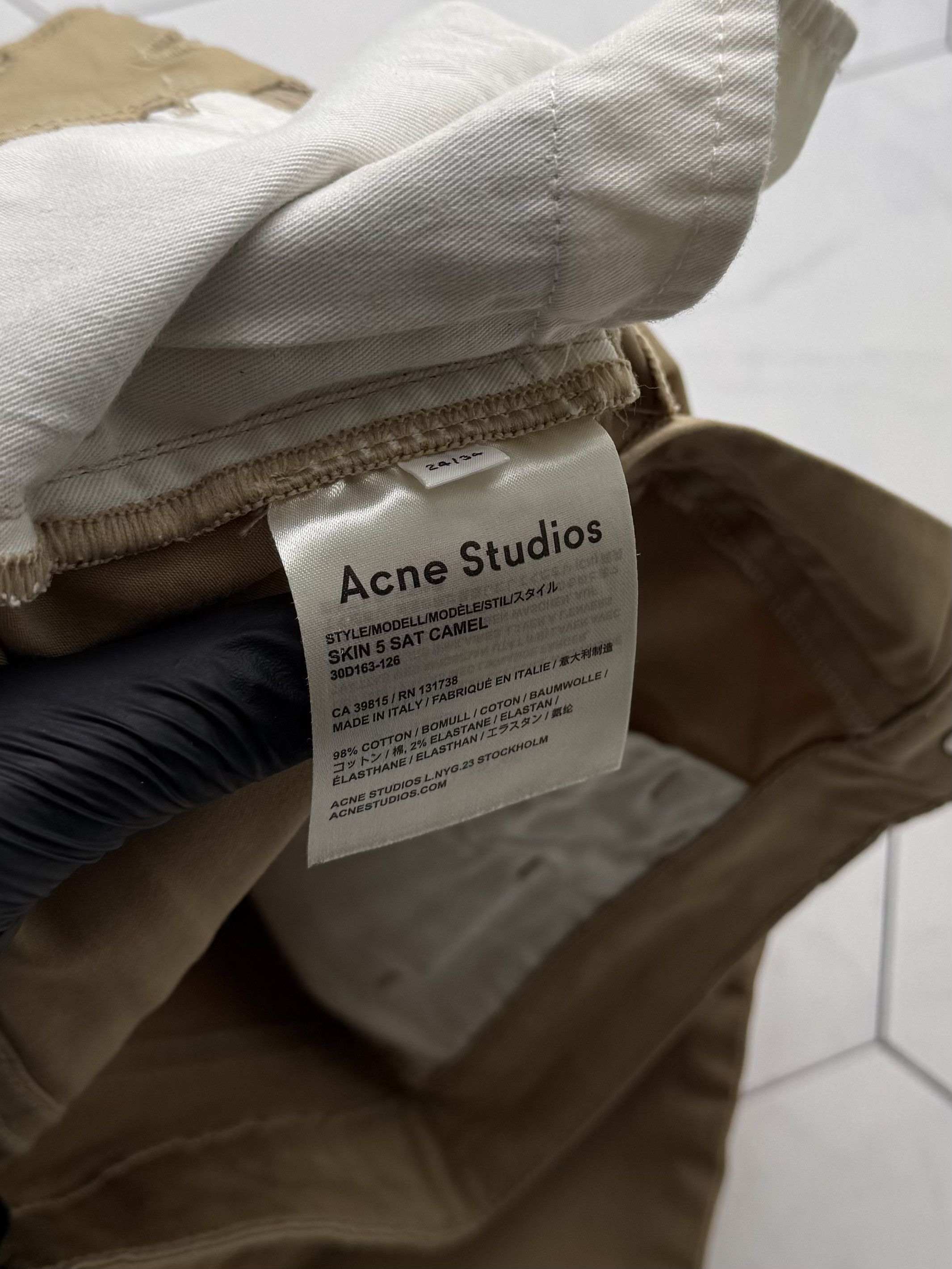 Acne Studios Acne Studios Women's Jeans Slim Fit Mid Rise Pants B4 Size 24" / US 00 / IT 34 - 7 Thumbnail