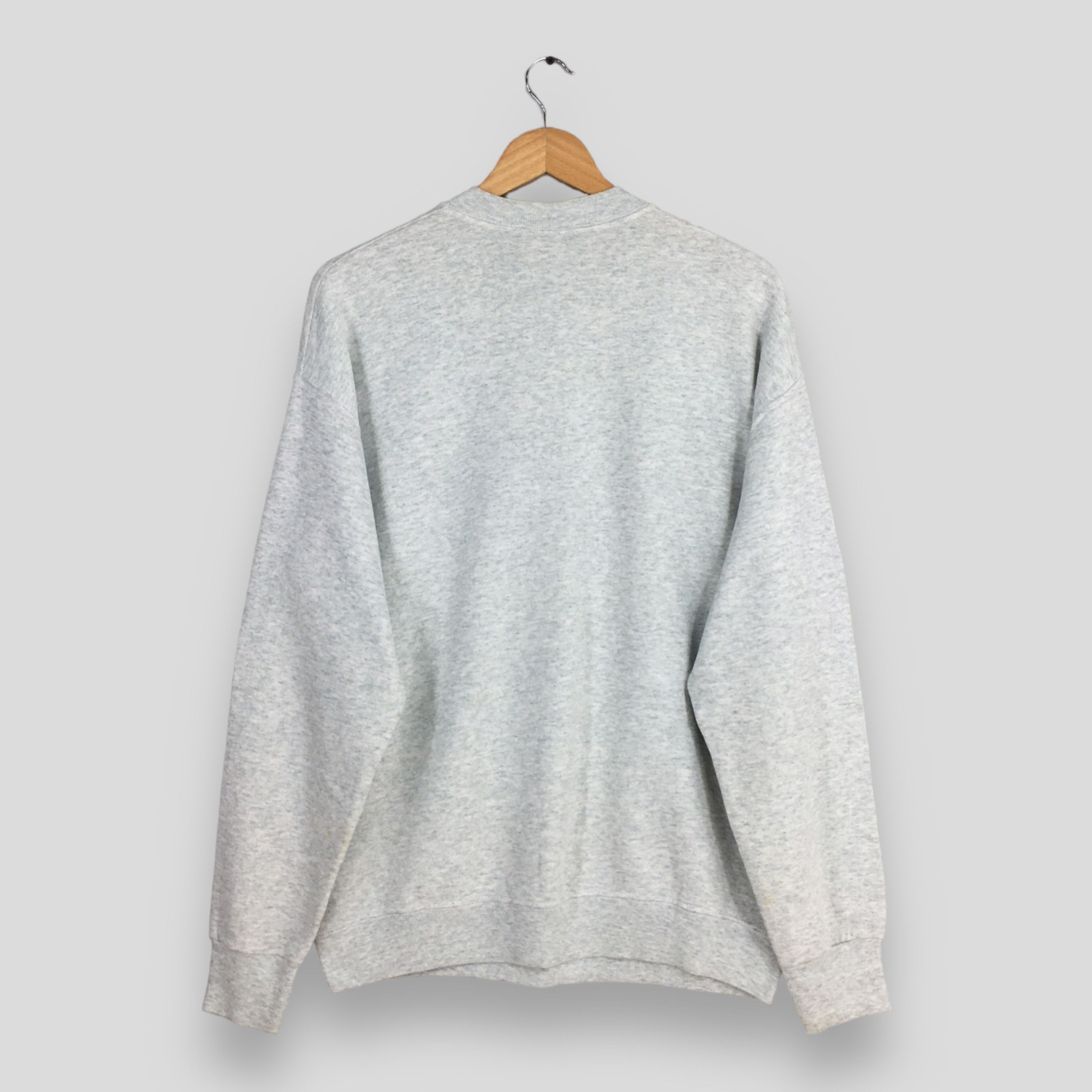 Fruit Of The Loom × Vintage Vintage 90s Bingham Athletics Gray Sweatshirt Large Size US L / EU 52-54 / 3 - 9 Thumbnail