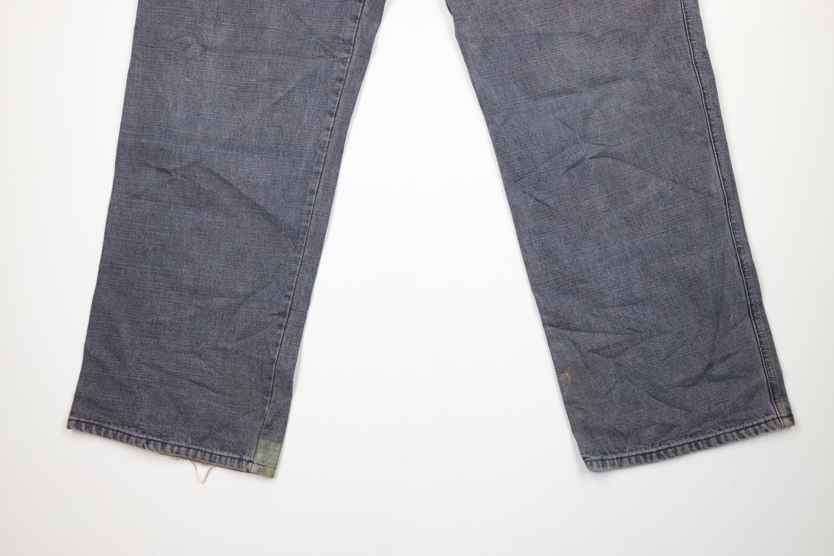 Sean John × Vintage Vintage 90s Sean John Spell Out Baggy Wide Leg Denim Jeans Size US 40 / EU 56 - 4 Thumbnail