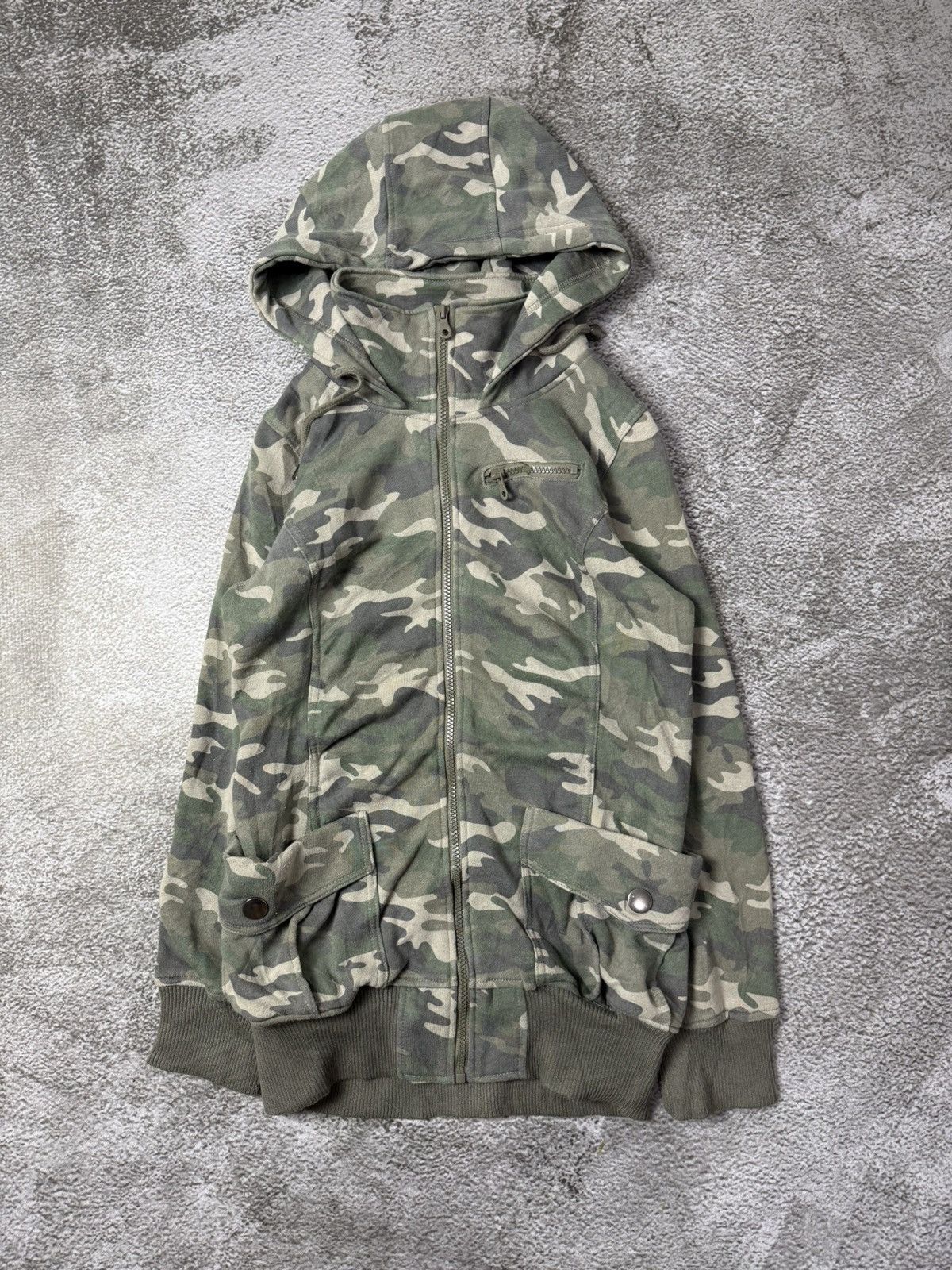 Share Spirit Homme Military camo hoodie colza Size US S / EU 44-46 / 1 - 1 Thumbnail
