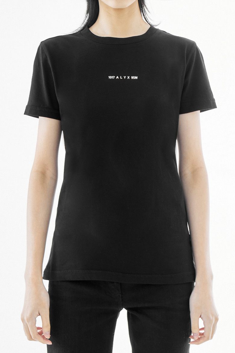 1017 ALYX 9SM o1mle0325 Address Logo T-Shirt in Black Size M / US 6-8 / IT 42-44 - 2 Thumbnail