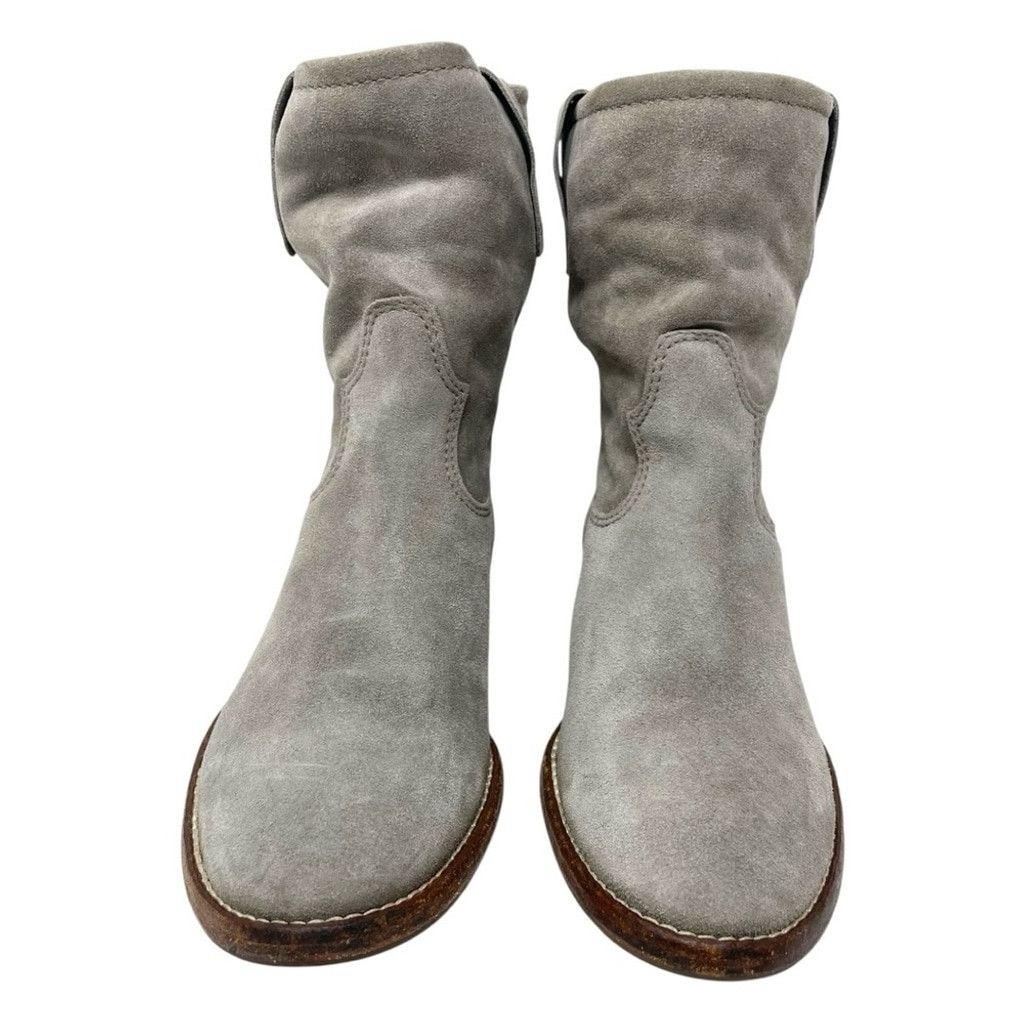 Isabel Marant Etoile Isabel Marant Crisi Slouchy Western Taupe Suede Boots EU 36 Size US 5 / IT 35 - 3 Thumbnail
