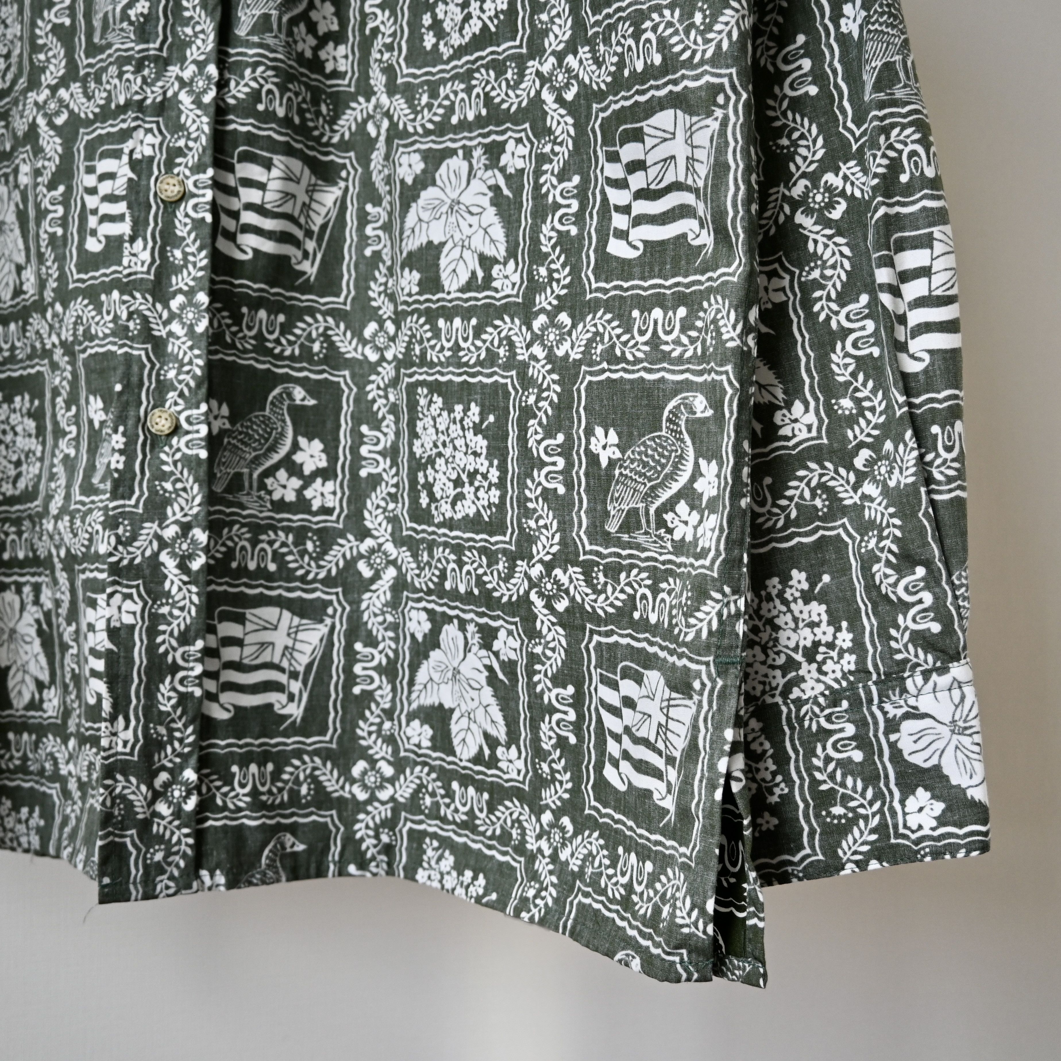 Reyn Spooner Reyn Spooner all cotton Lahaina Sailor shirt, olive Size US L / EU 52-54 / 3 - 7 Thumbnail