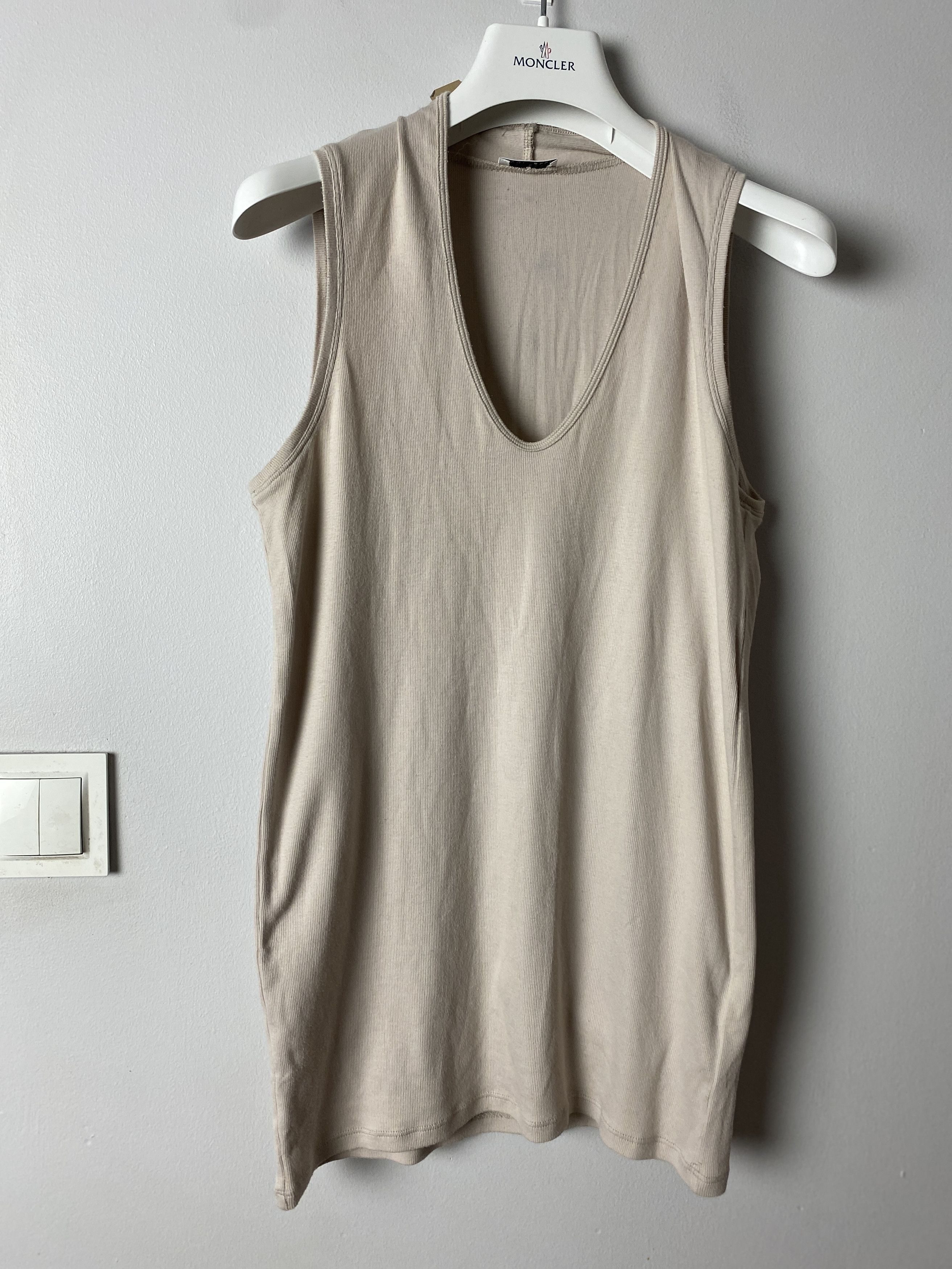Brunello Cucinelli Brunello Cucinelli casual tank top t-shirt tee cotton lycra Size XXL / US 16-18 / IT 52-54 - 1 Thumbnail