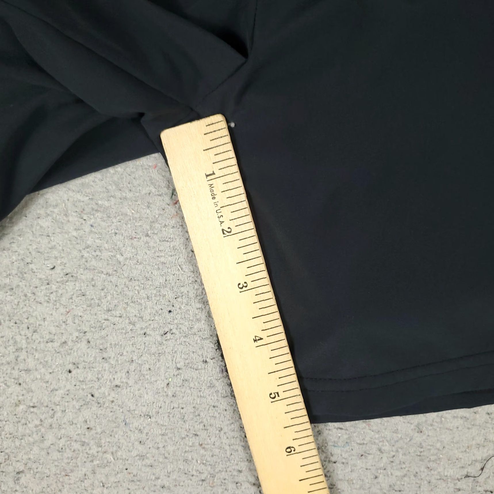 Rhone Rhone Mens Large Black Linerless Active Training Shorts Lace Tie Stretch Size US 33 - 6 Thumbnail
