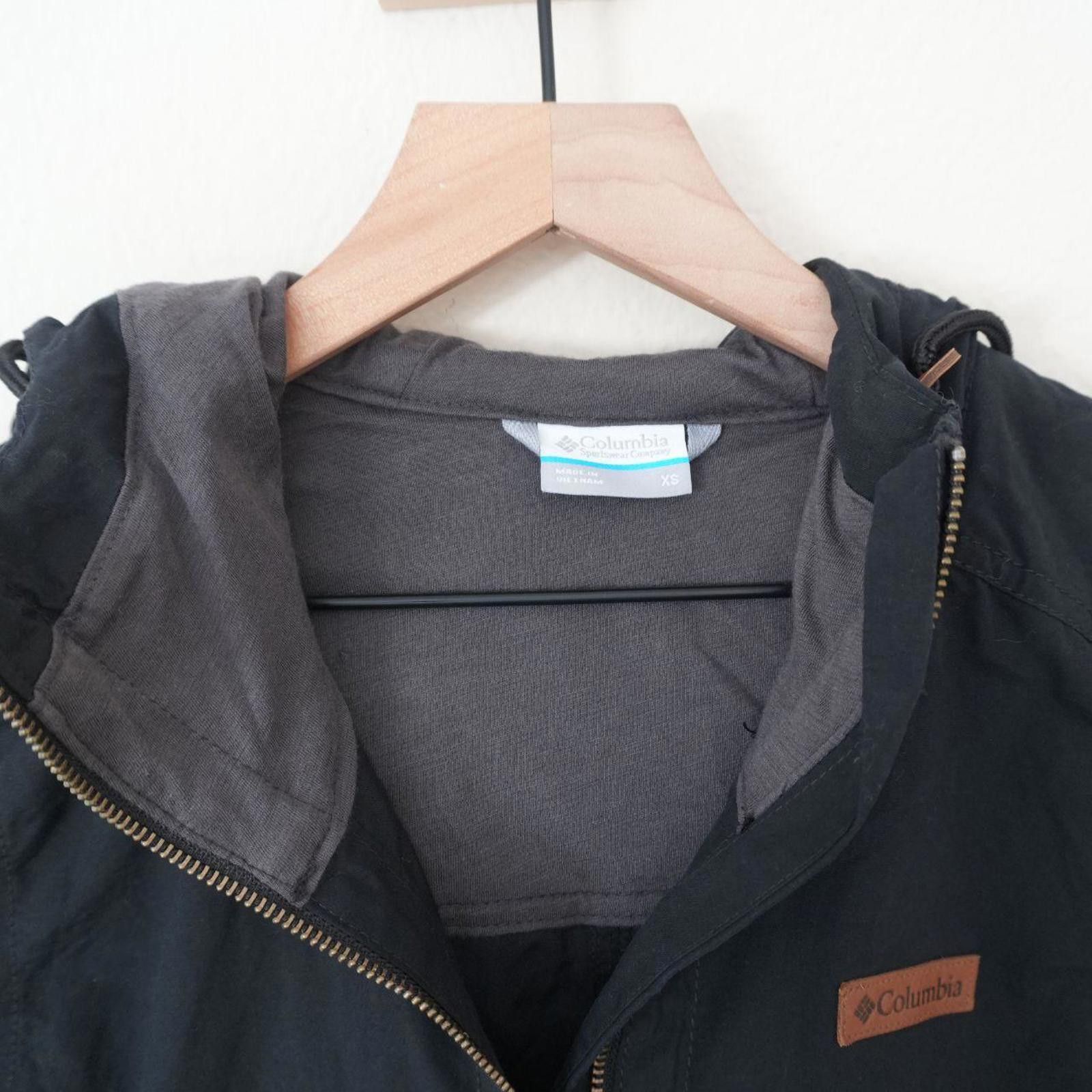 Columbia Columbia Jacket Women's XS Black Hood Full Zip Size XS / US 0-2 / IT 36-38 - 3 Thumbnail