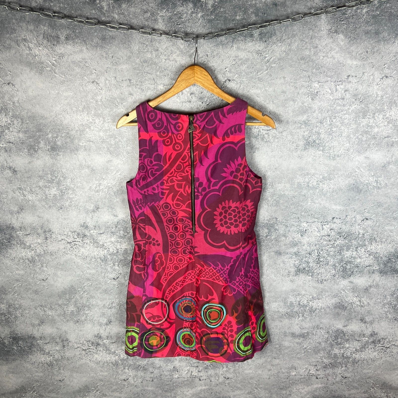 Desigual Desigual Dress Women's Size 38 Multicolor Sleeveless ` Size XS / US 0-2 / IT 36-38 - 6 Thumbnail