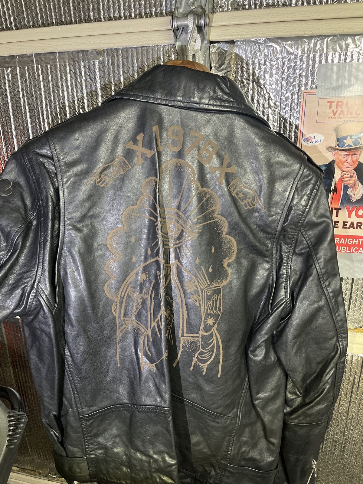 Diesel Diesel L-Sledyc Leather Jacket – Rare & Timeless Size US XL / EU 56 / 4 - 2 Thumbnail