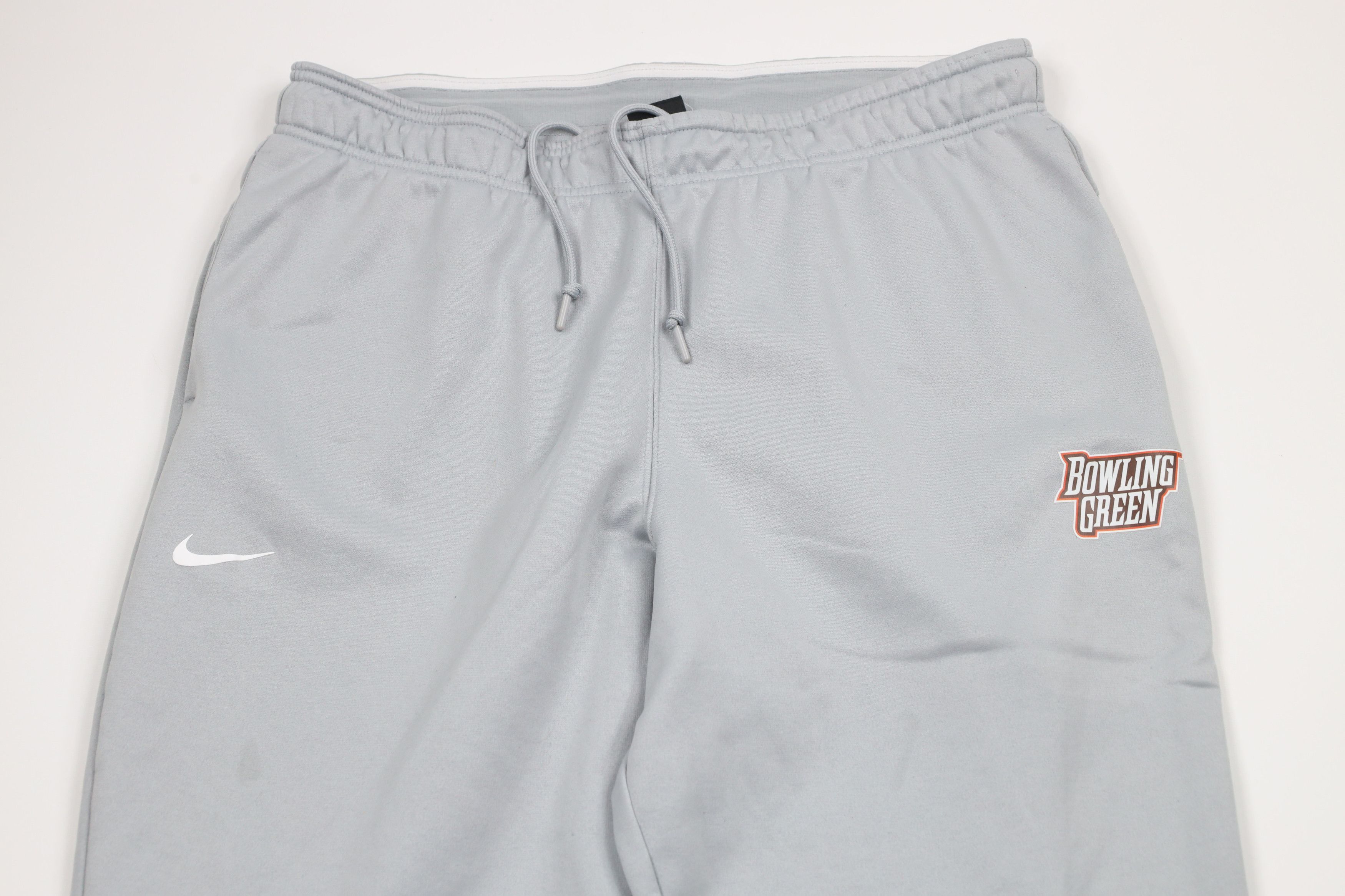 Nike × Vintage Nike Bowling Green State University Football Sweatpants Gray Size US 38 / EU 54 - 2 Thumbnail
