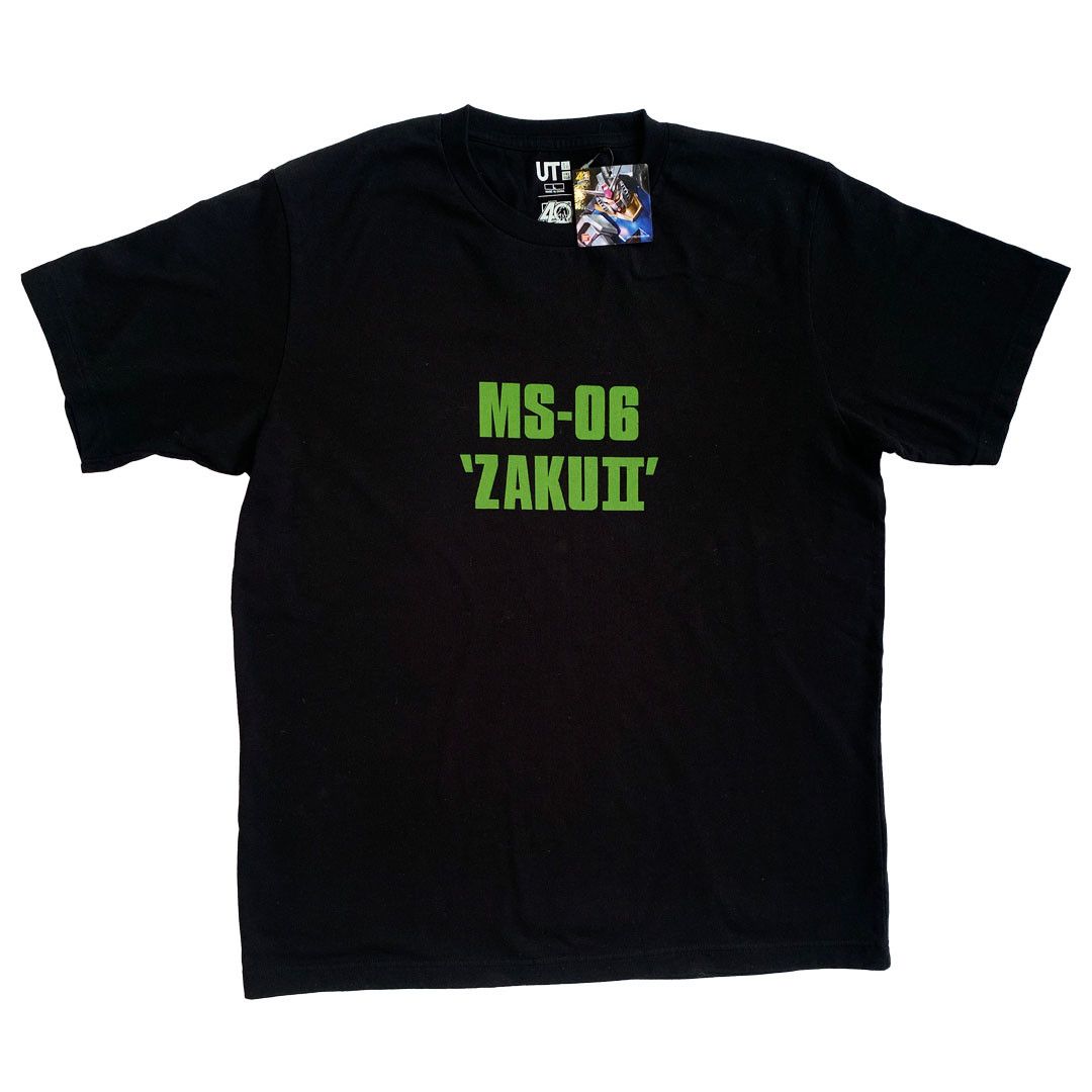 Uniqlo Uniqlo UT - Gundam 40th Birthday 'Zaku II' Tee - Black - S Size US S / EU 44-46 / 1 - 1 Thumbnail