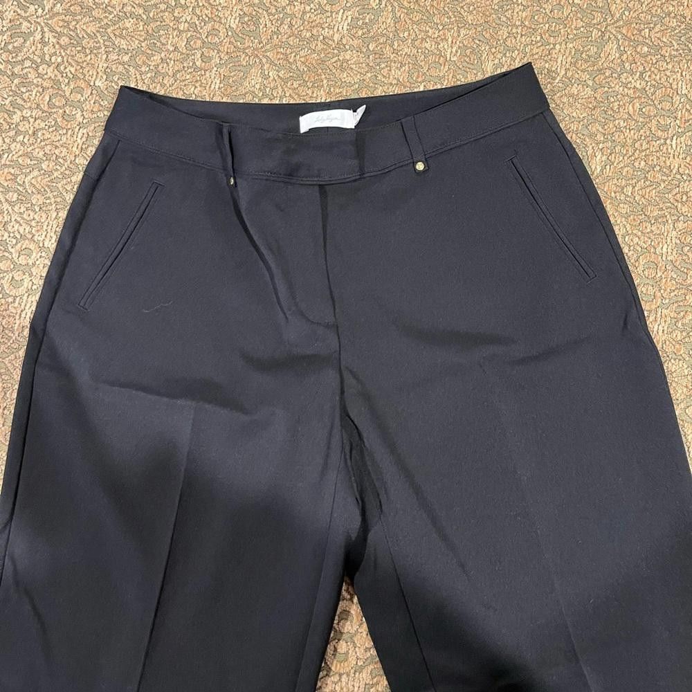 Designer Lady Hagen black work pants size 6 Size 28" / US 6 / IT 42 - 3 Thumbnail