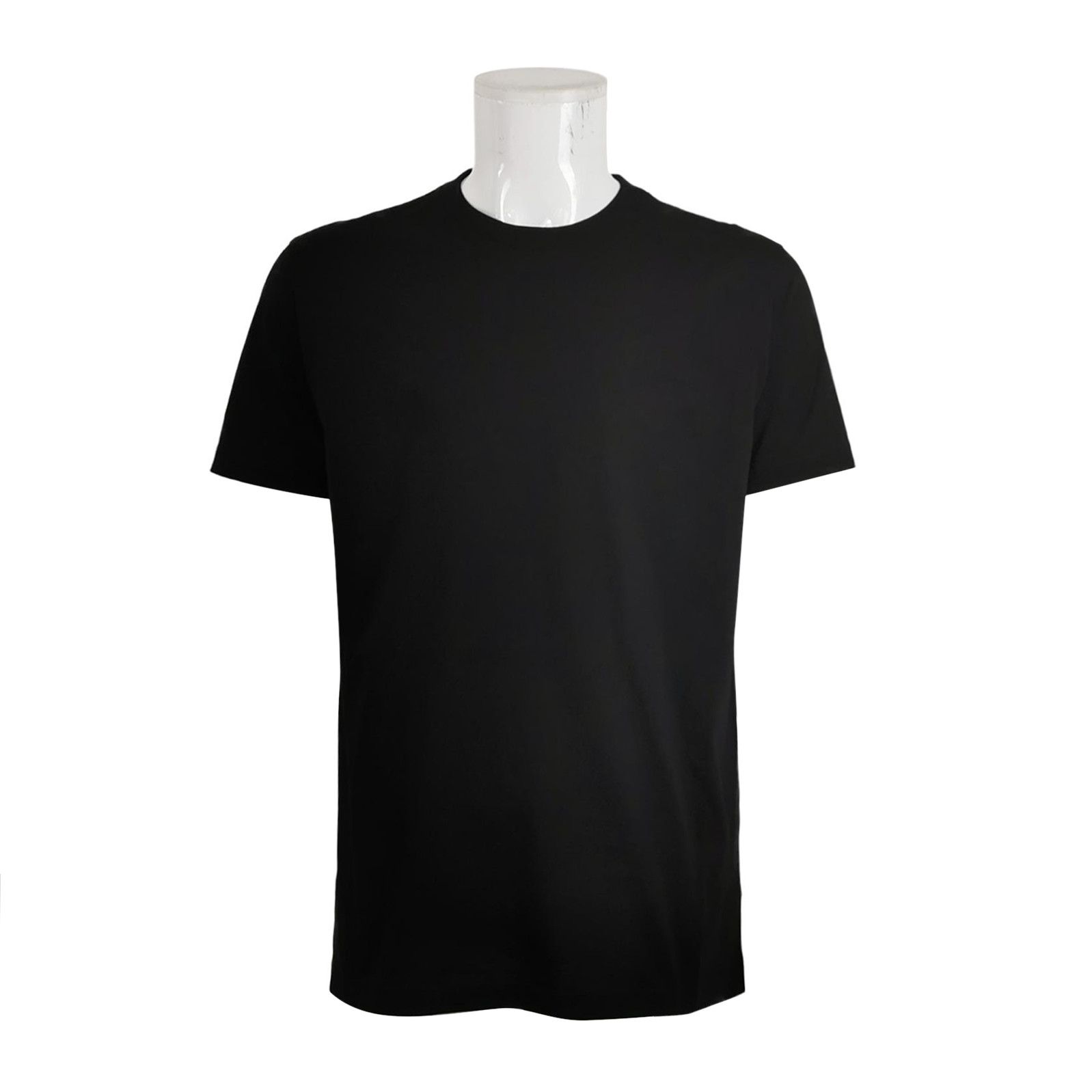 Prada Prada Cotton Black Crew Neck T-Shirt XXL 0089 Size XXL / US 16-18 / IT 52-54 - 1 Thumbnail