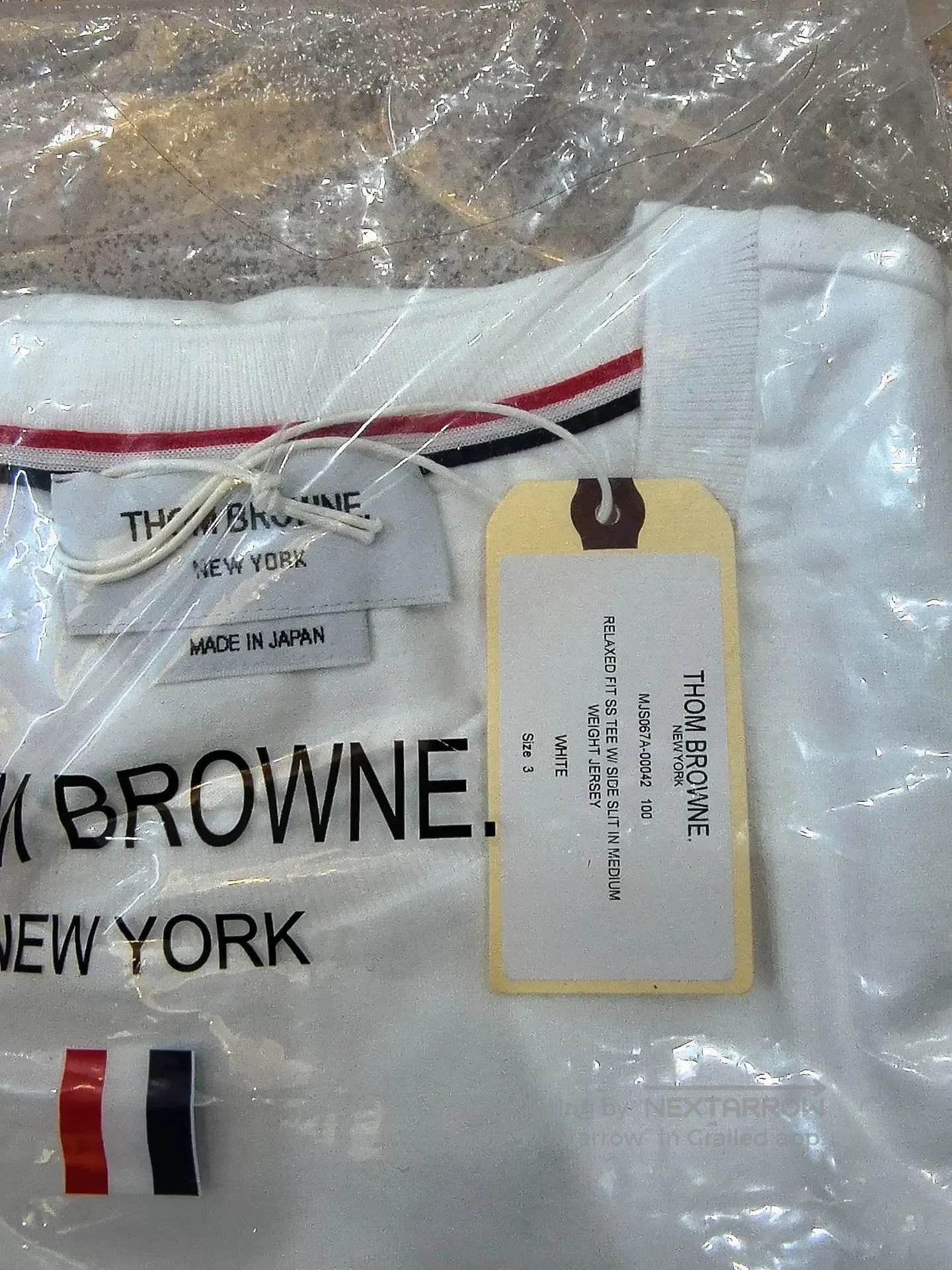 Thom Browne THOM BROWNE White Short. Size US L / EU 52-54 / 3 - 4 Thumbnail