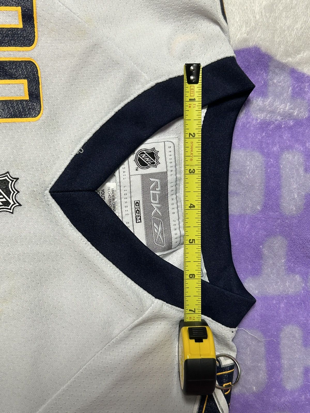 NHL NHL Buffalo Sabres youth jersey | white S Size US S / EU 44-46 / 1 - 7 Thumbnail