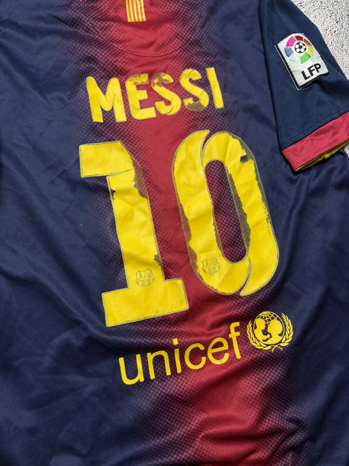 Nike Jersey Messi Barcelona Nike 2012 2013 football y2k navy blue Size US S / EU 44-46 / 1 - 5 Thumbnail