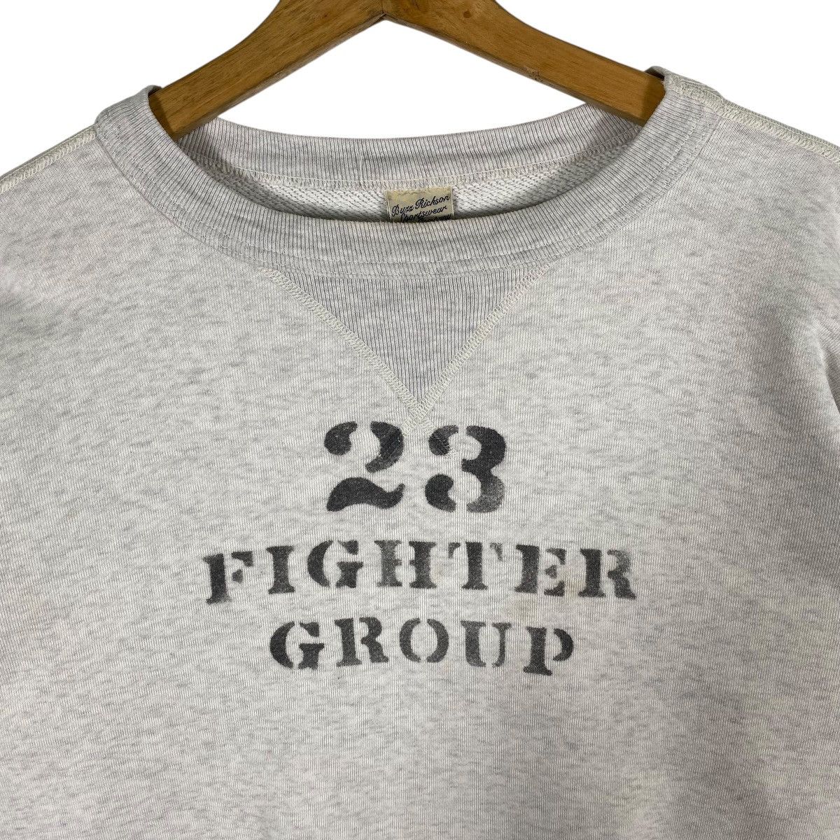 Buzz Rickson's × Toyo Enterprises × Vintage Vintage Buzz Rickson 23 Fighter Group Military Sweatshirt Size US M / EU 48-50 / 2 - 5 Thumbnail