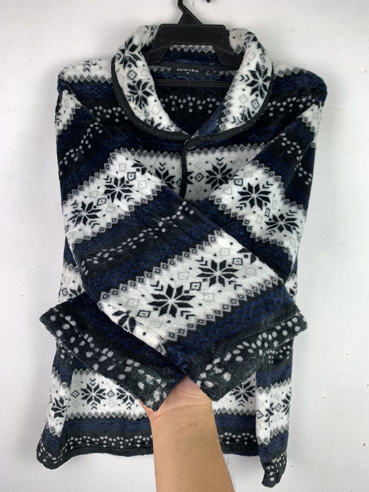 Japanese Brand × Vintage Vintage Fleece Aztec Pattern Jacket Size US M / EU 48-50 / 2 - 8 Thumbnail