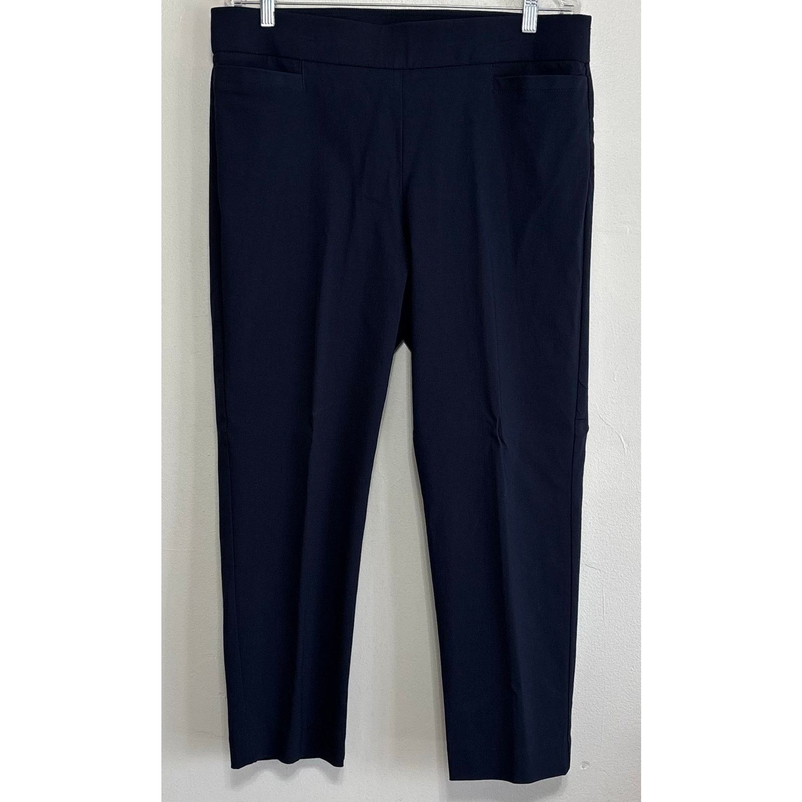 Other Coral Bay Dark Navy Tummy Control Pull-On Pants Petite 14PS Size 36" / US 14 / IT 50 - 1 Thumbnail