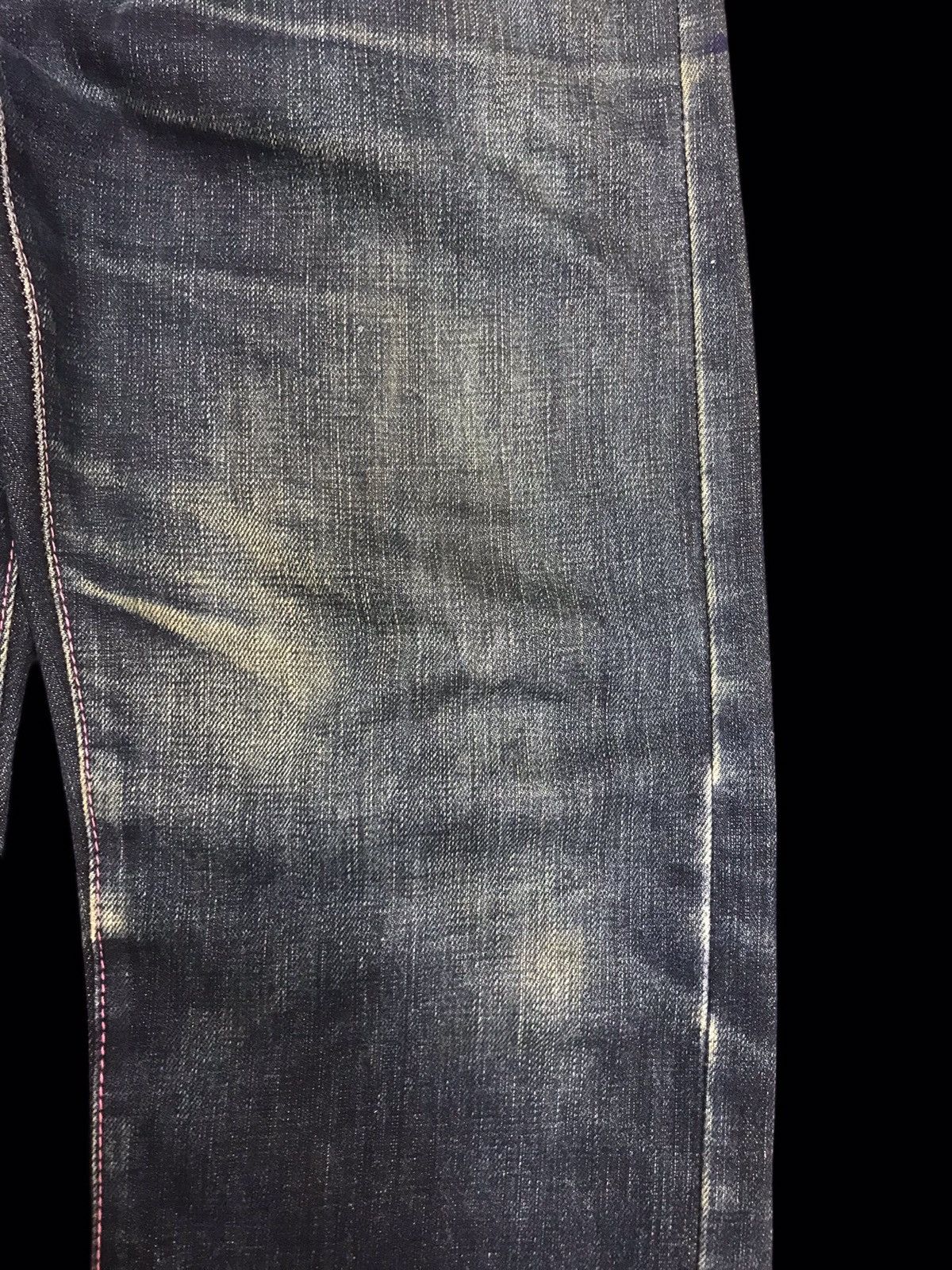 Japanese Brand 💥RAW DENIM💥MOMOTARO Heavyweight Selvedge Biker Denim F110 Size US 30 / EU 46 - 7 Thumbnail