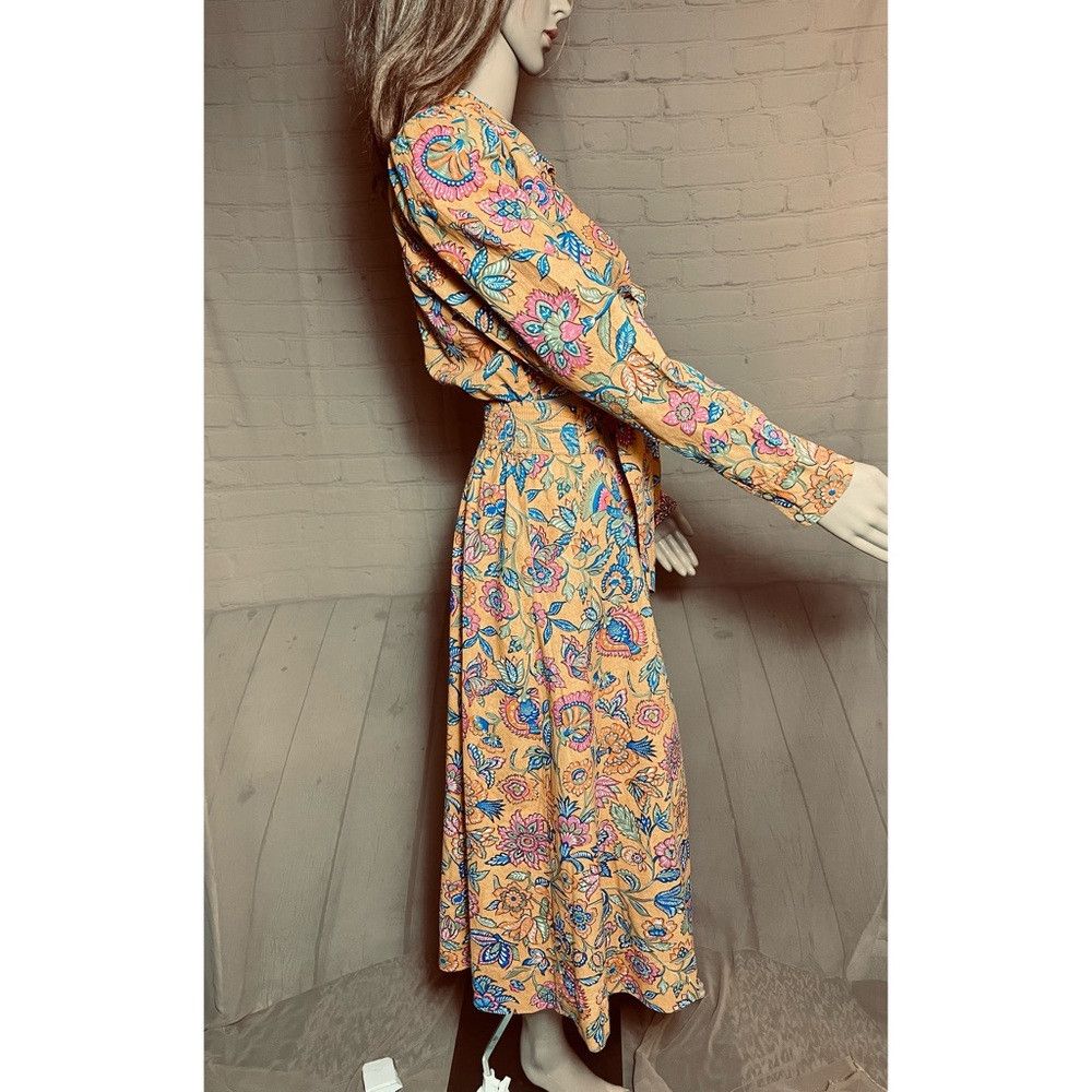 House of Harlow NWT New House of Harlow 1960 Cheyna Orange Floral Bohemian Size S / US 4 / IT 40 - 3 Thumbnail