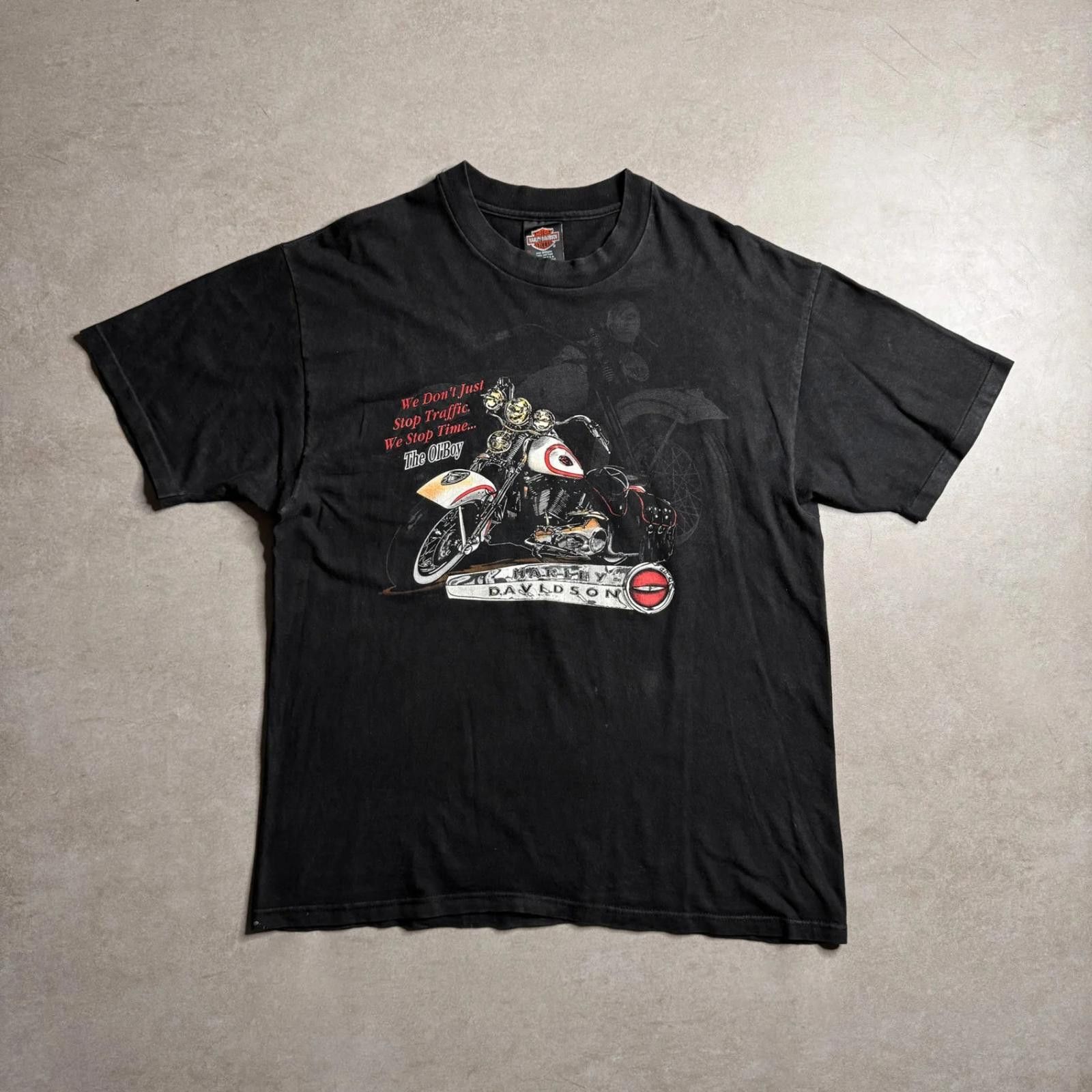 Harley Davidson Vintage Harley Davidson Black T-shirt - M Size US M / EU 48-50 / 2 - 1 Thumbnail