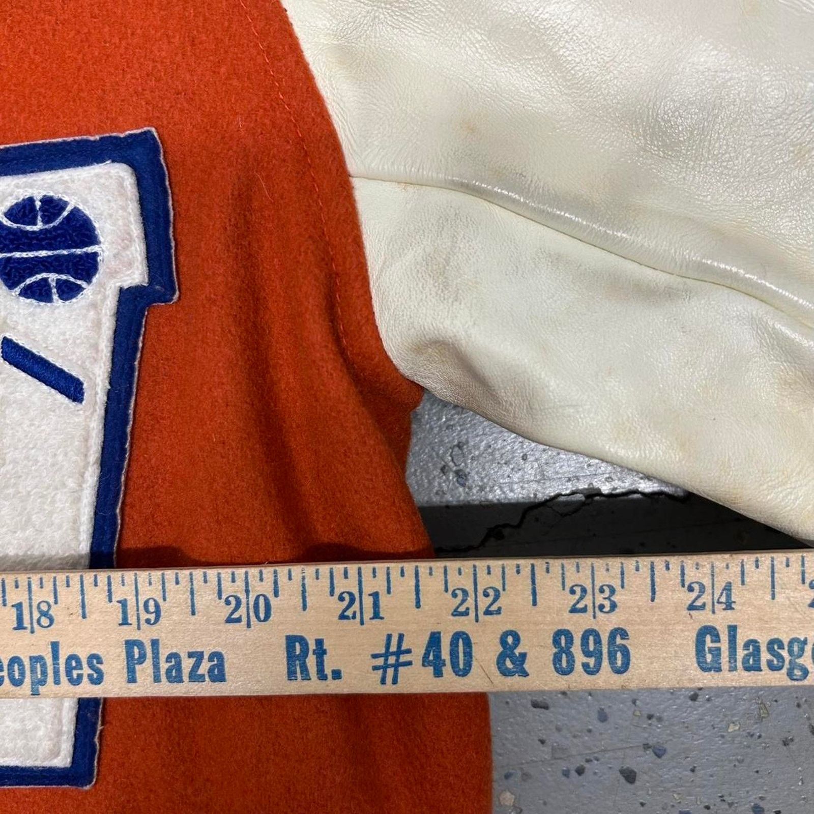Other VTG 60s Orange and white varsity jacket Size US M / EU 48-50 / 2 - 4 Thumbnail