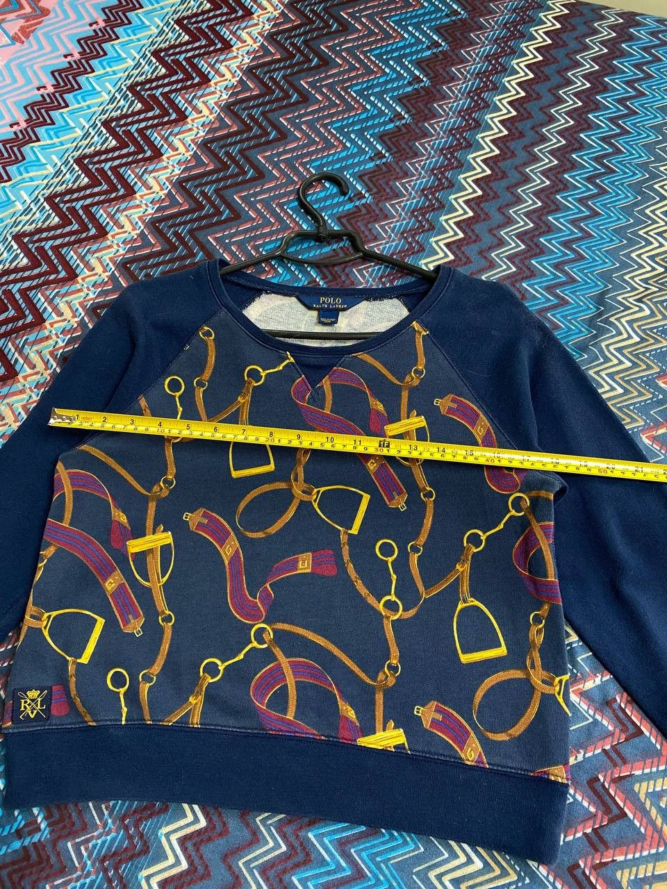 Polo Ralph Lauren Y2K streetwear Vintage Sweaters print Polo Ralph Lauren Size L / US 10 / IT 46 - 14 Thumbnail
